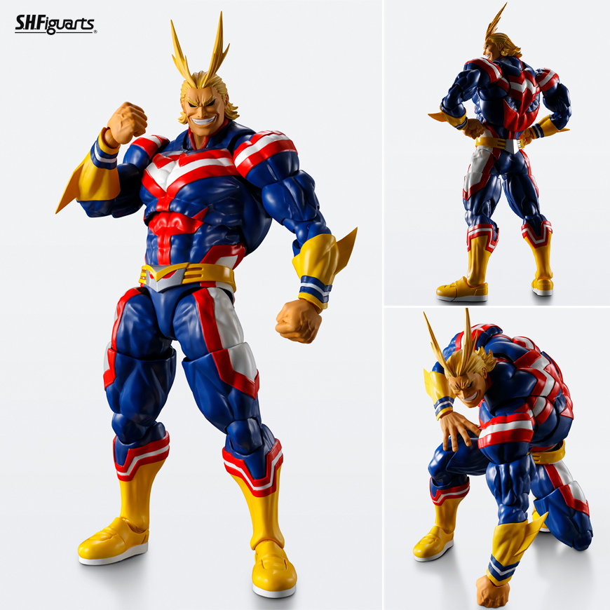 (預訂訂金 $200) (總價 $532) Bandai S.H.Figuarts 我的英雄學院 歐爾麥特 (行版) SHF All Might