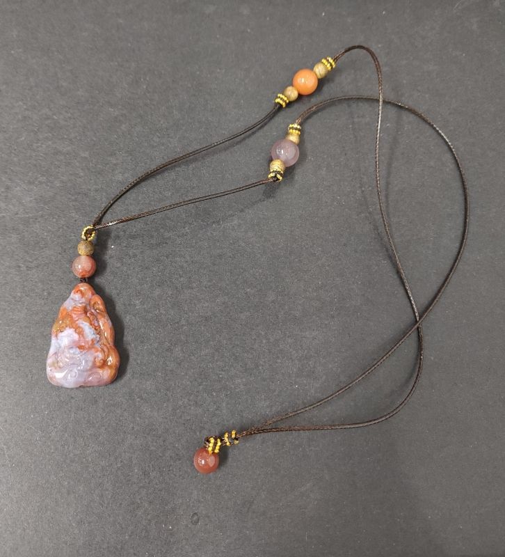 PA2310 紫云赤焰谛听吊坠EH1481-2