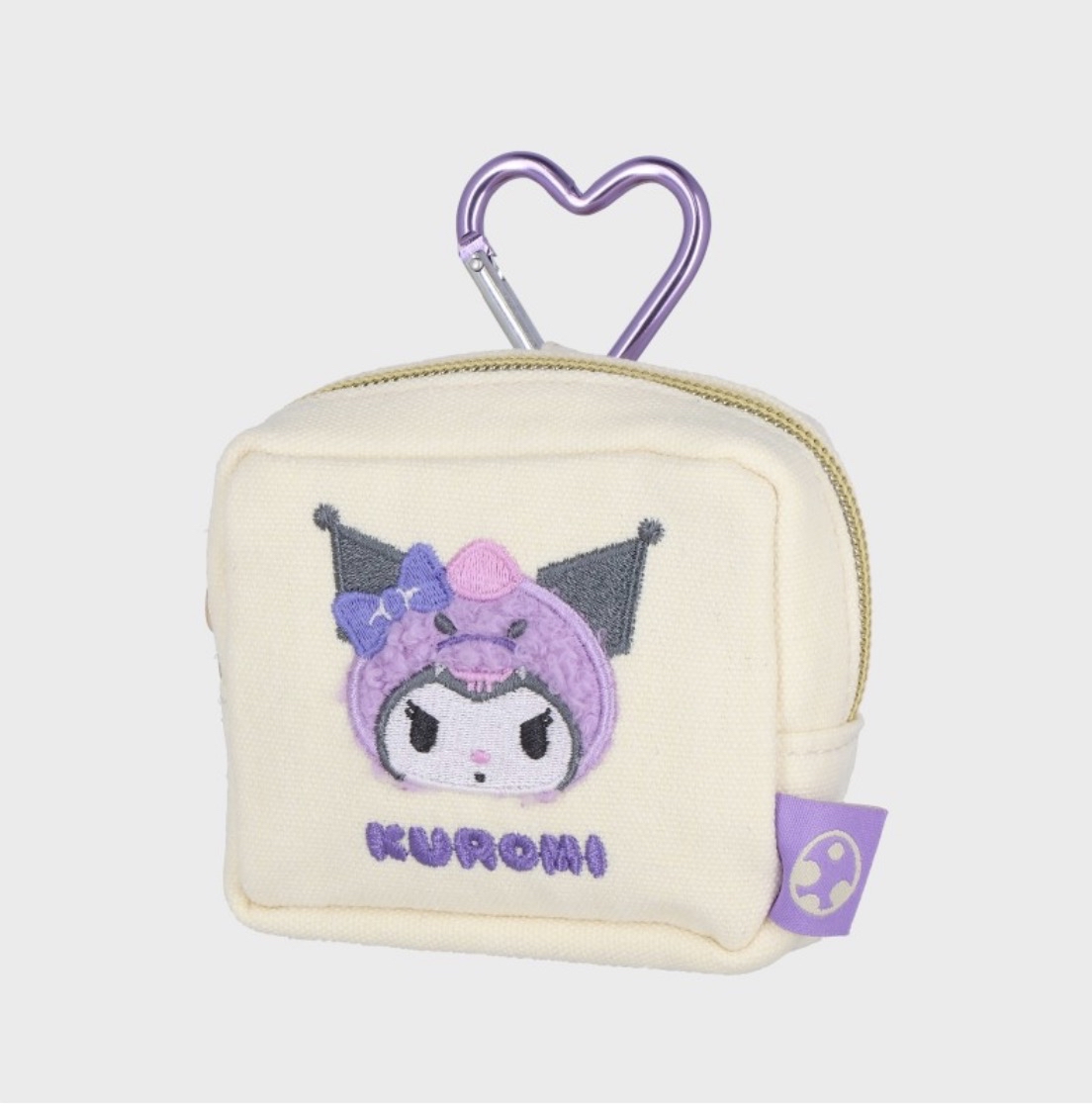 <日本現場訂貨🆕>Sanrio 3D立體刺繡迷你收納包連掛鈎