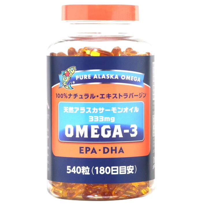 日本 COSTCO 限定純阿拉斯加野生三文魚油540粒