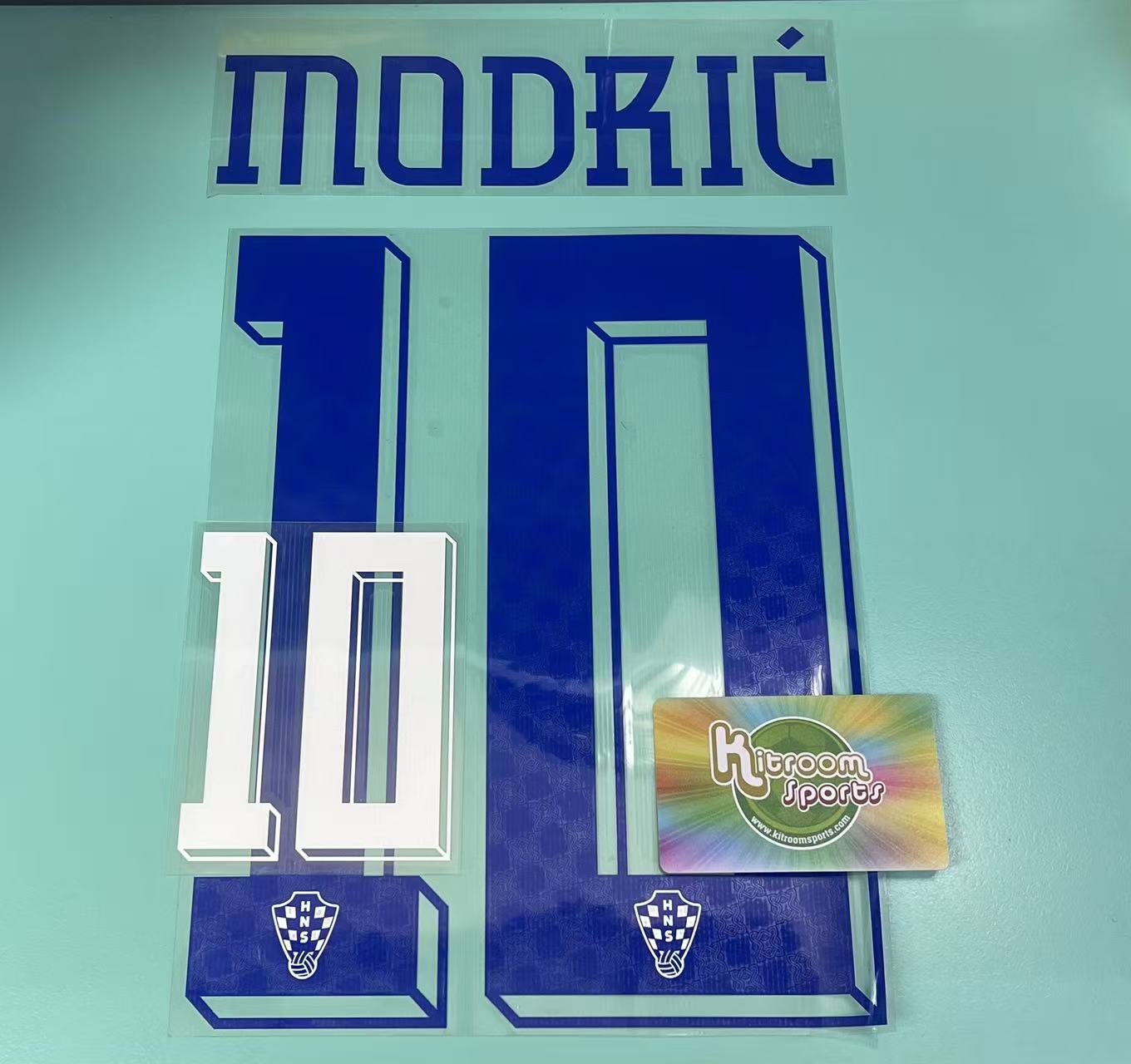 2024 Croatia Home Nameset #10 Modrić
