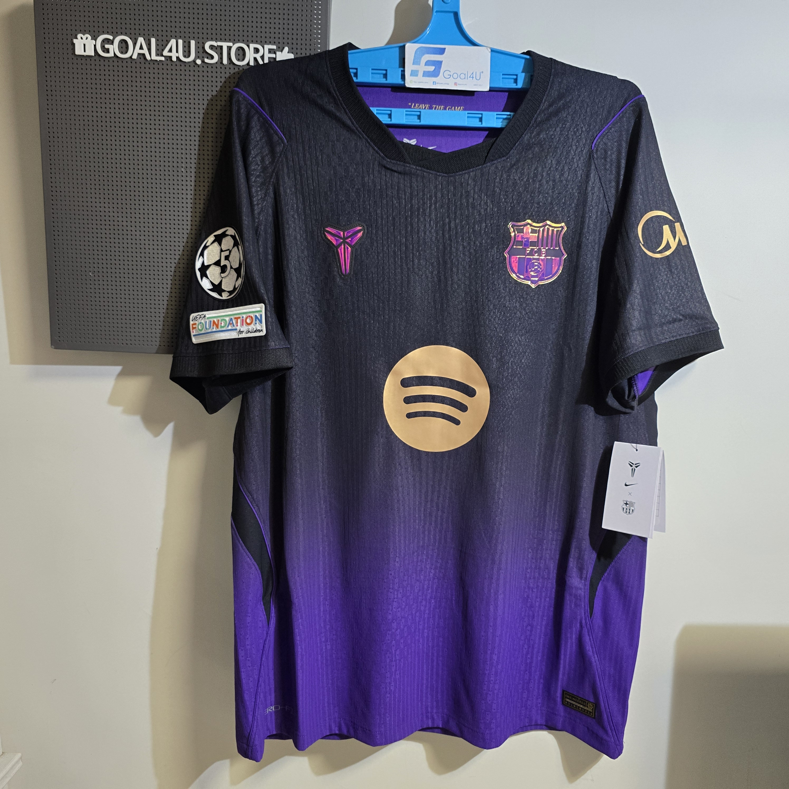 Nike Barcelona 巴塞羅拿 2026-27 作客球員版球衣 (可加印字章) II2752