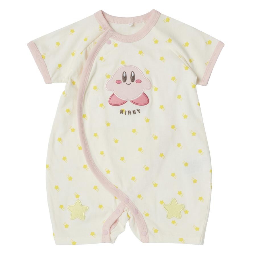 Kirby Baby 星之卡比嬰兒連身衣 方便穿著 70/80cm