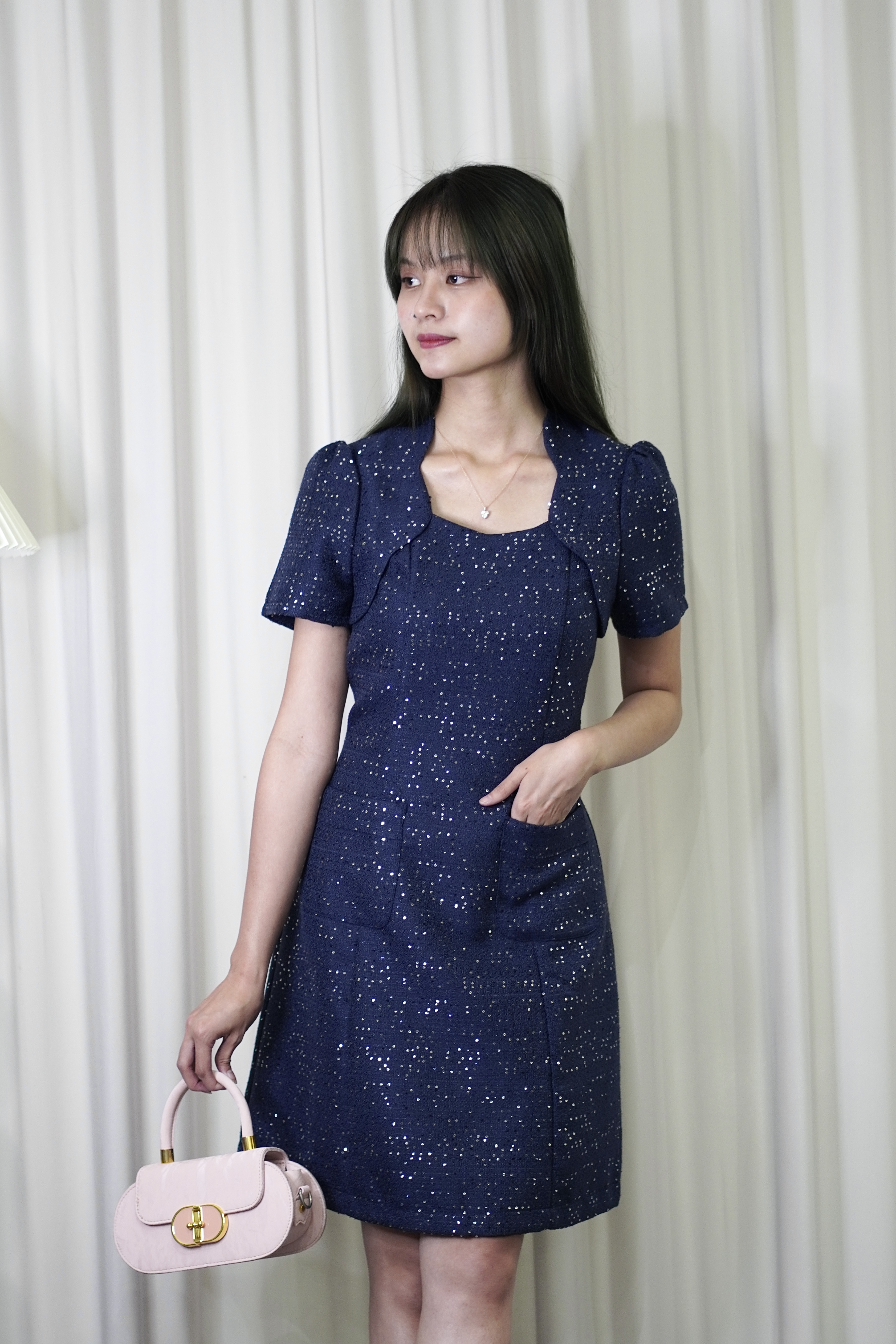 12791 Midnight Sparkle Dress