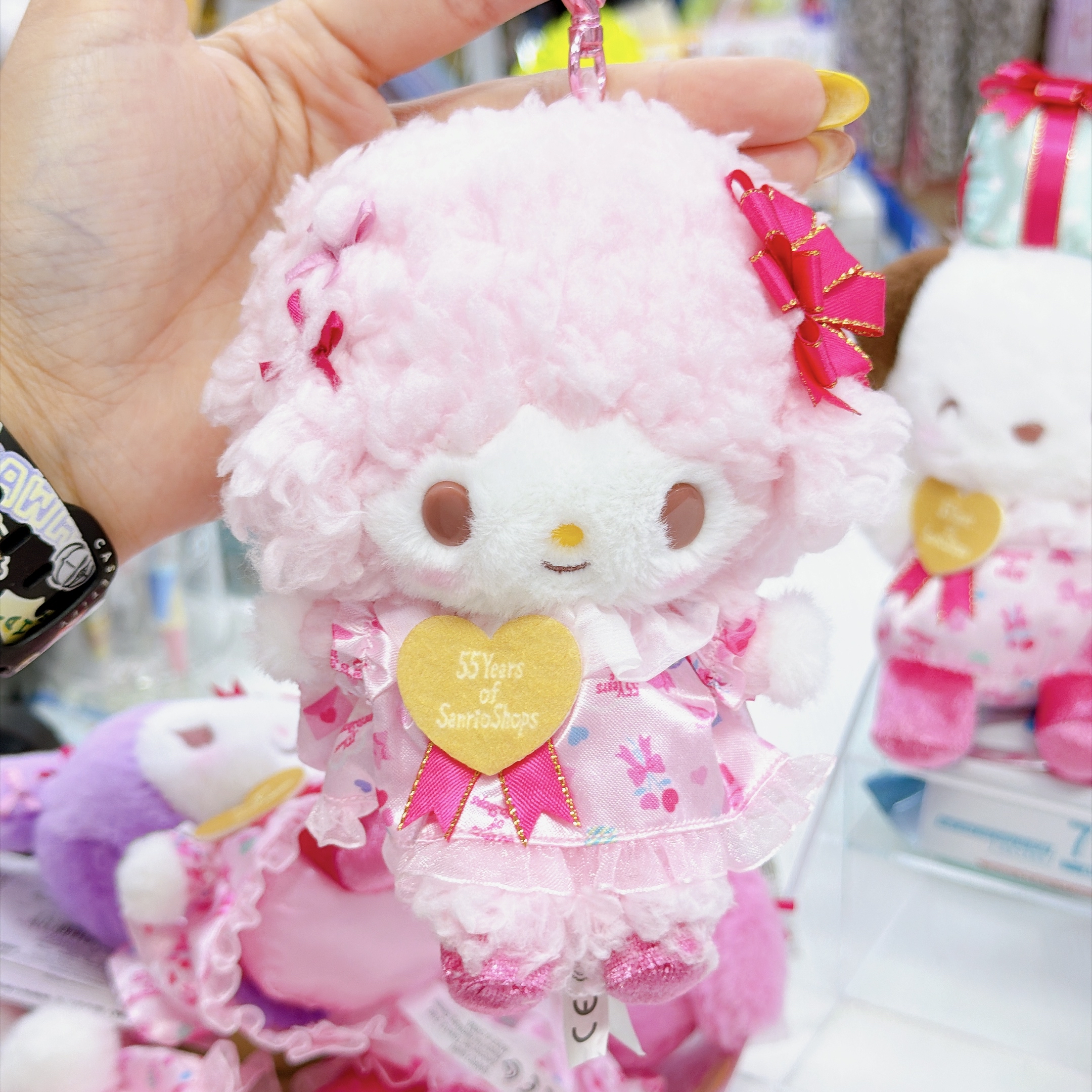 日本直送Sanrio 55周年慶祝系列公仔掛飾