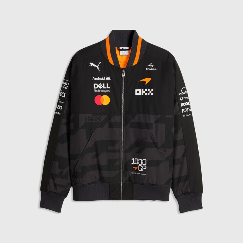 Puma F1 McLaren 麥拿倫車隊一千場大獎賽限量紀念Bomber Jacket 701242487