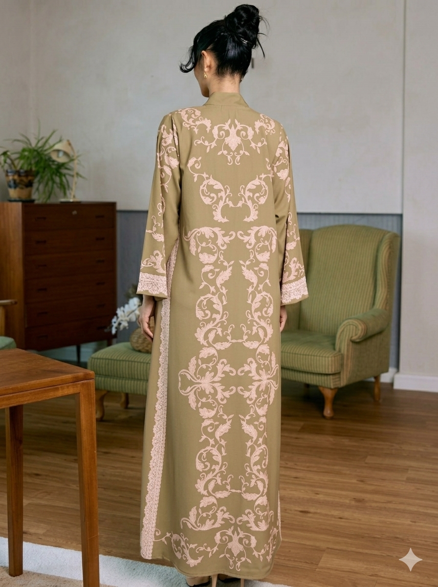 EGYPTIAN - CEMPAKA in OLIVE BEIGE