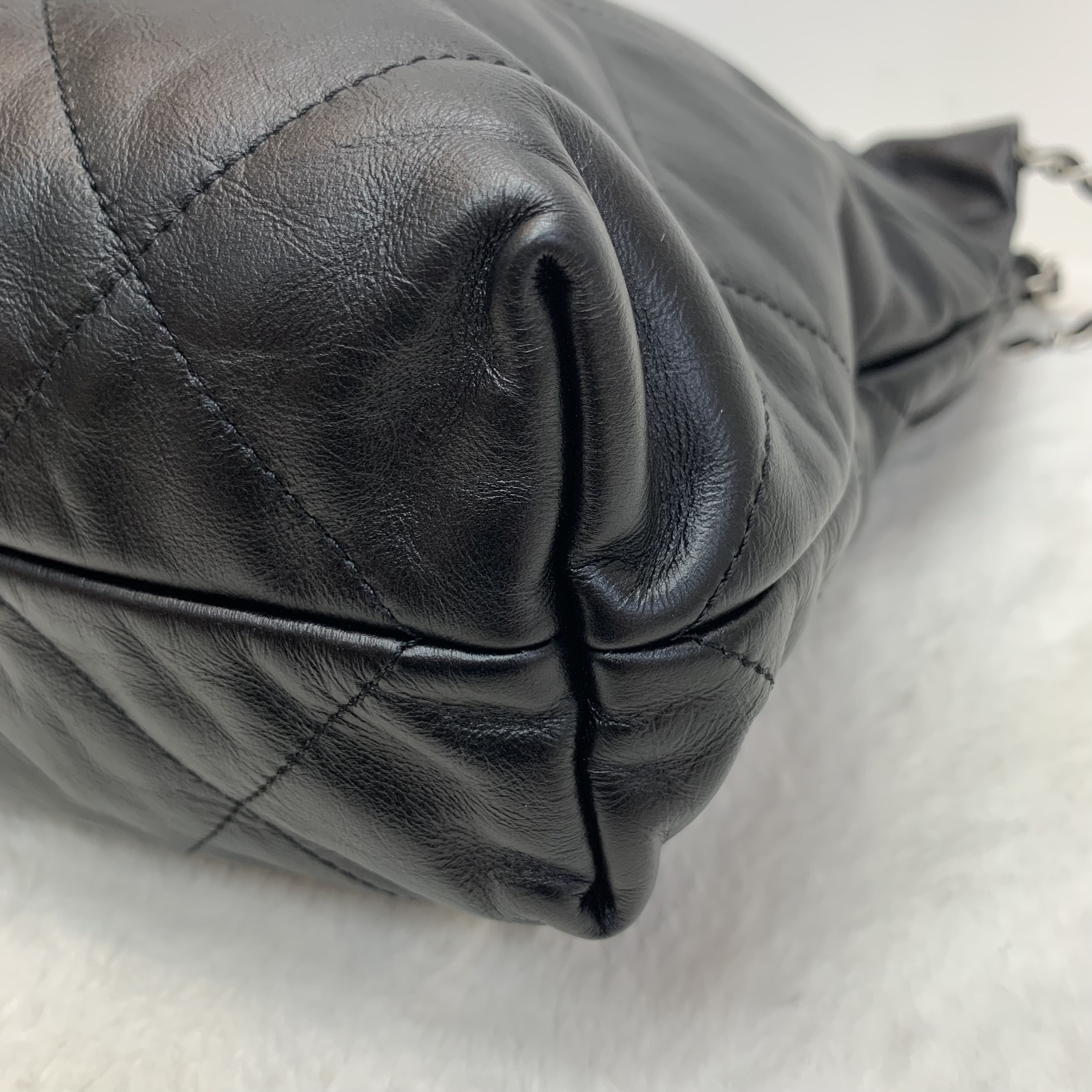 Chanel 22bag 黑色銀扣