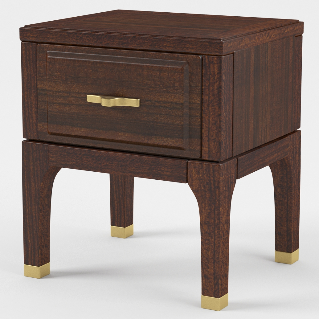 床頭櫃 單層抽屜