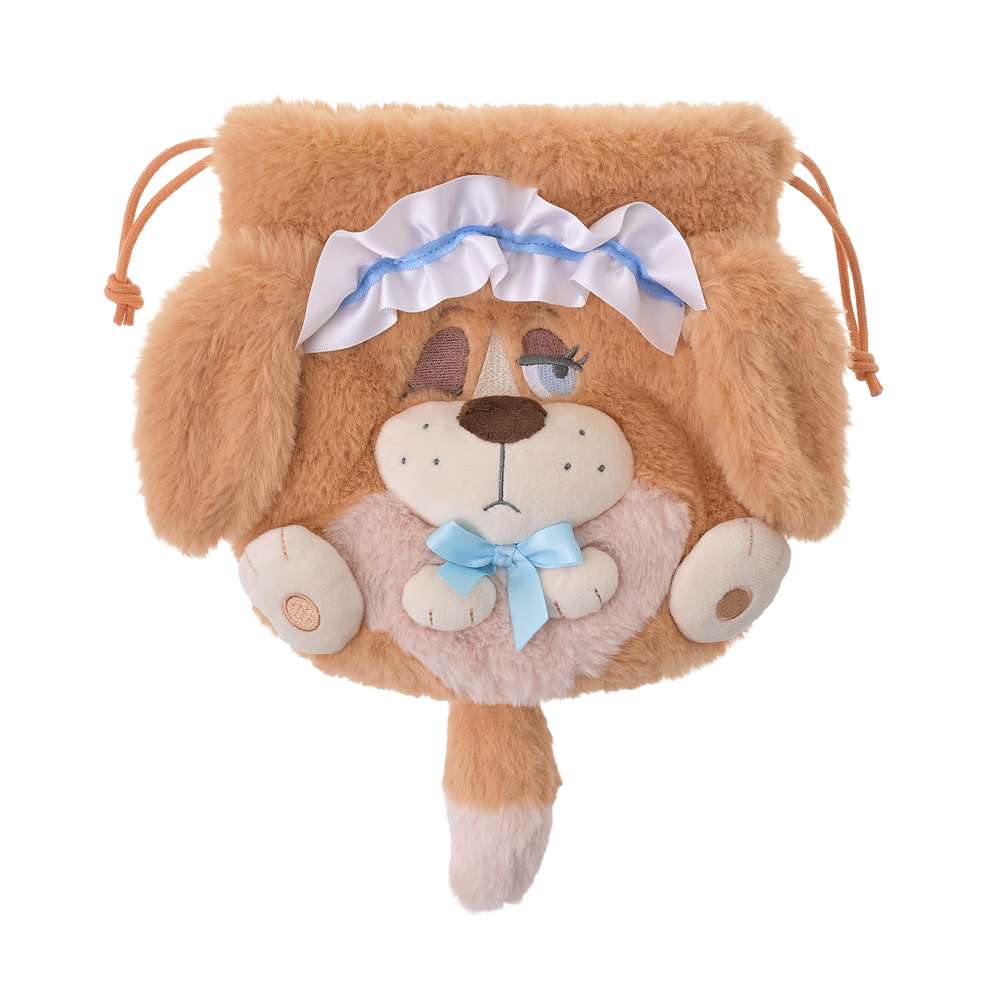 🎀【預訂】Disney Fluffy Animal Nana Crunch Chocolate in a drawstring bag