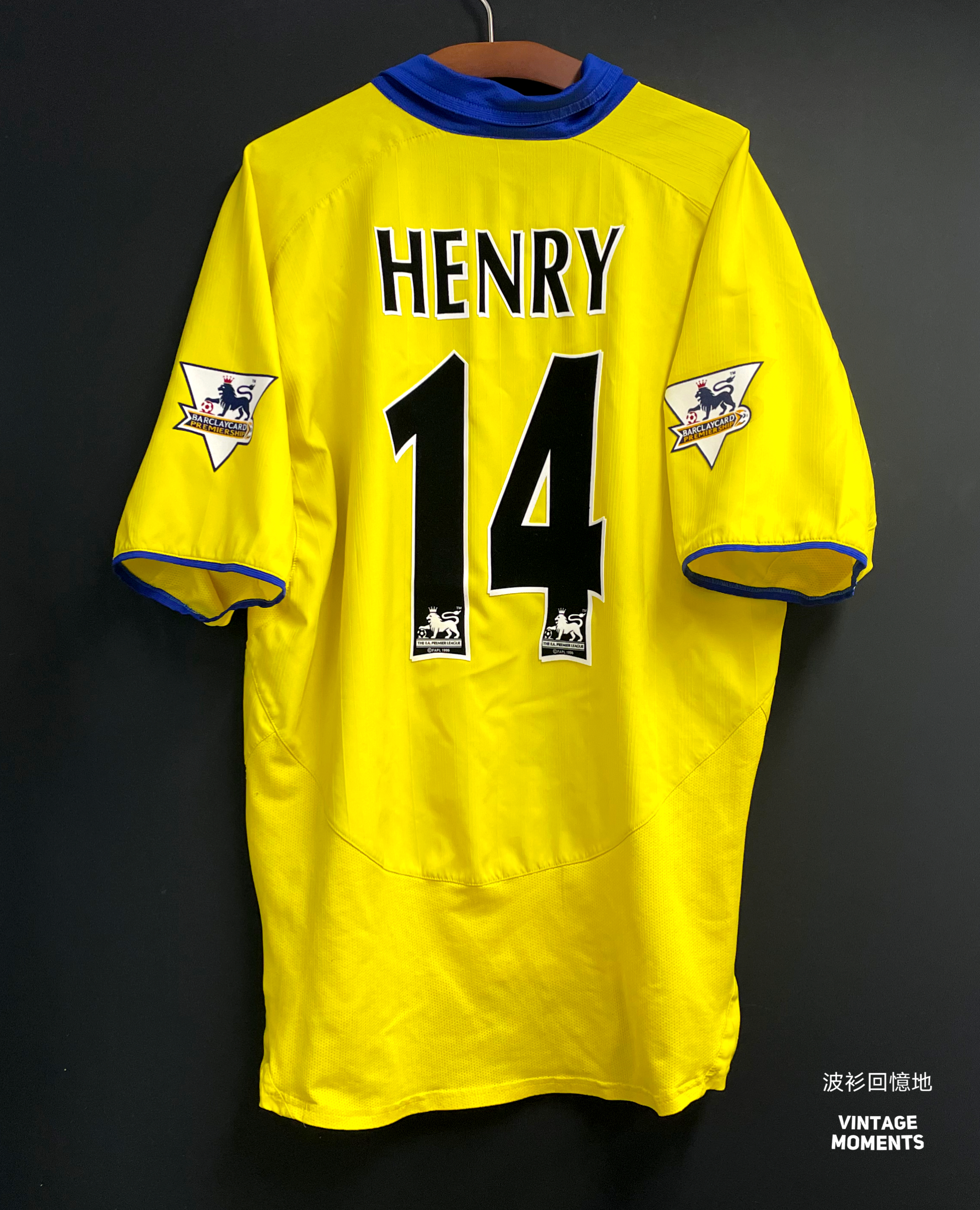 阿仙奴03/04客場 亨利 ARSENAL AWAY SHIRT HENRY