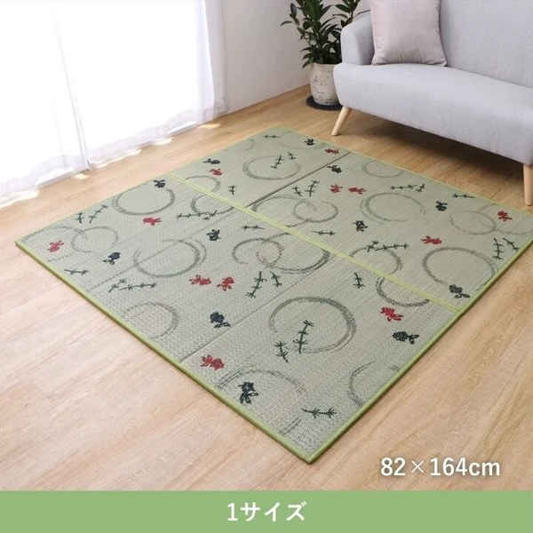 日本IKEHIKO金魚燈心草(藺草)地墊