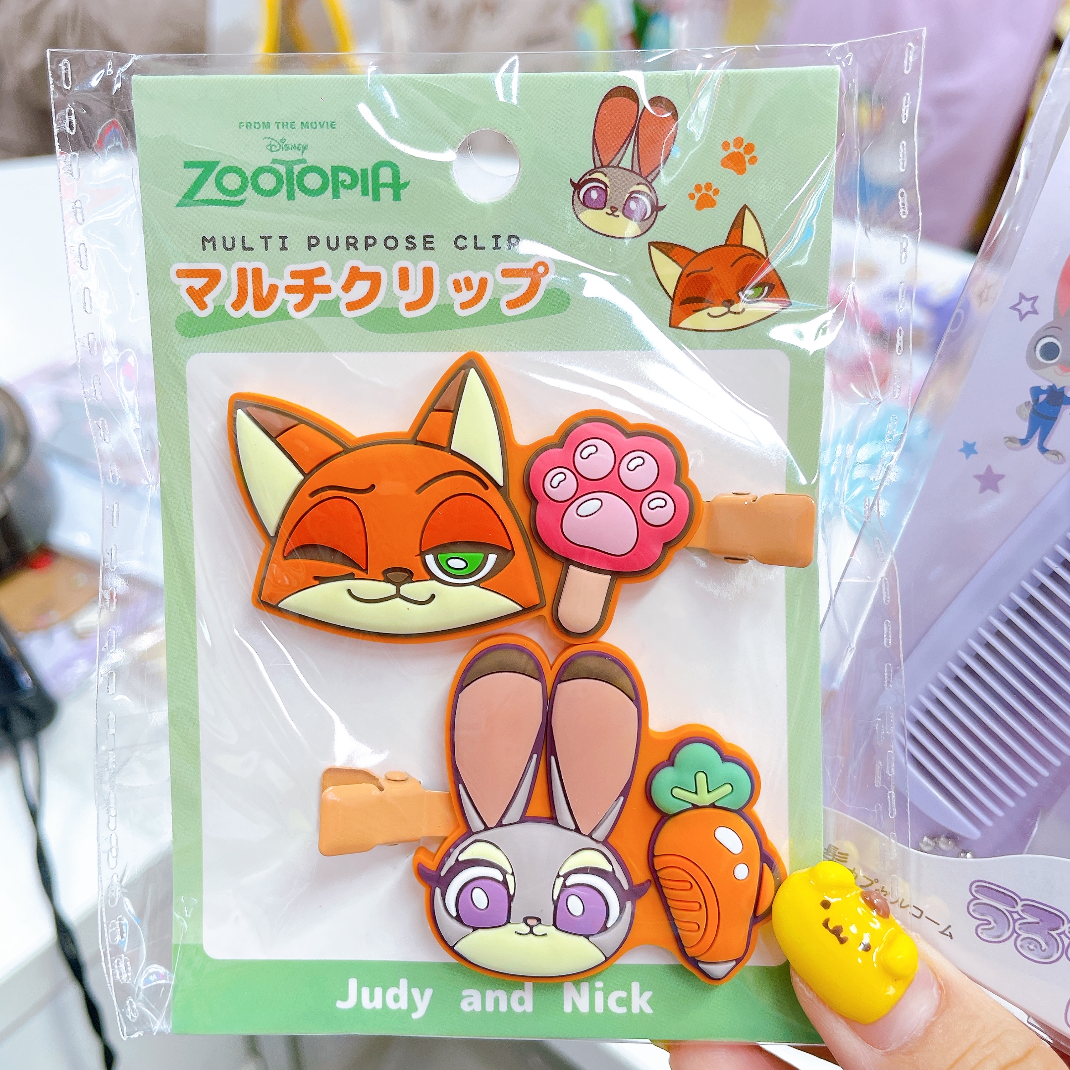 日本直送zootopia 梳/髮夾