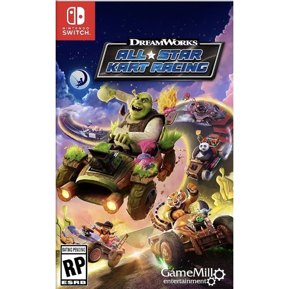 (🔥NEW RELEASE🔥) Dreamworks All Star Kart Racing (Nintendo Switch) Digital Download