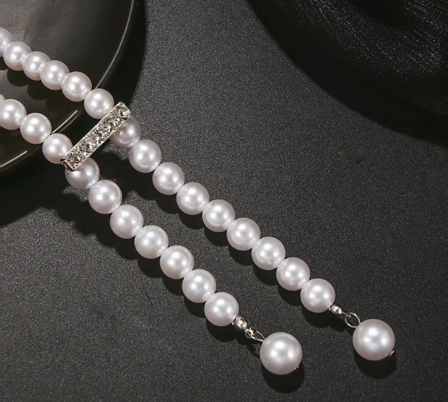 Grace Drop Pearl Y-Necklace