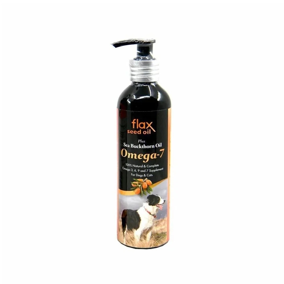 Fourflax｜紐西蘭金裝Omega UP 亞麻籽油＋沙棘植物果油 250ml (貓狗適用)