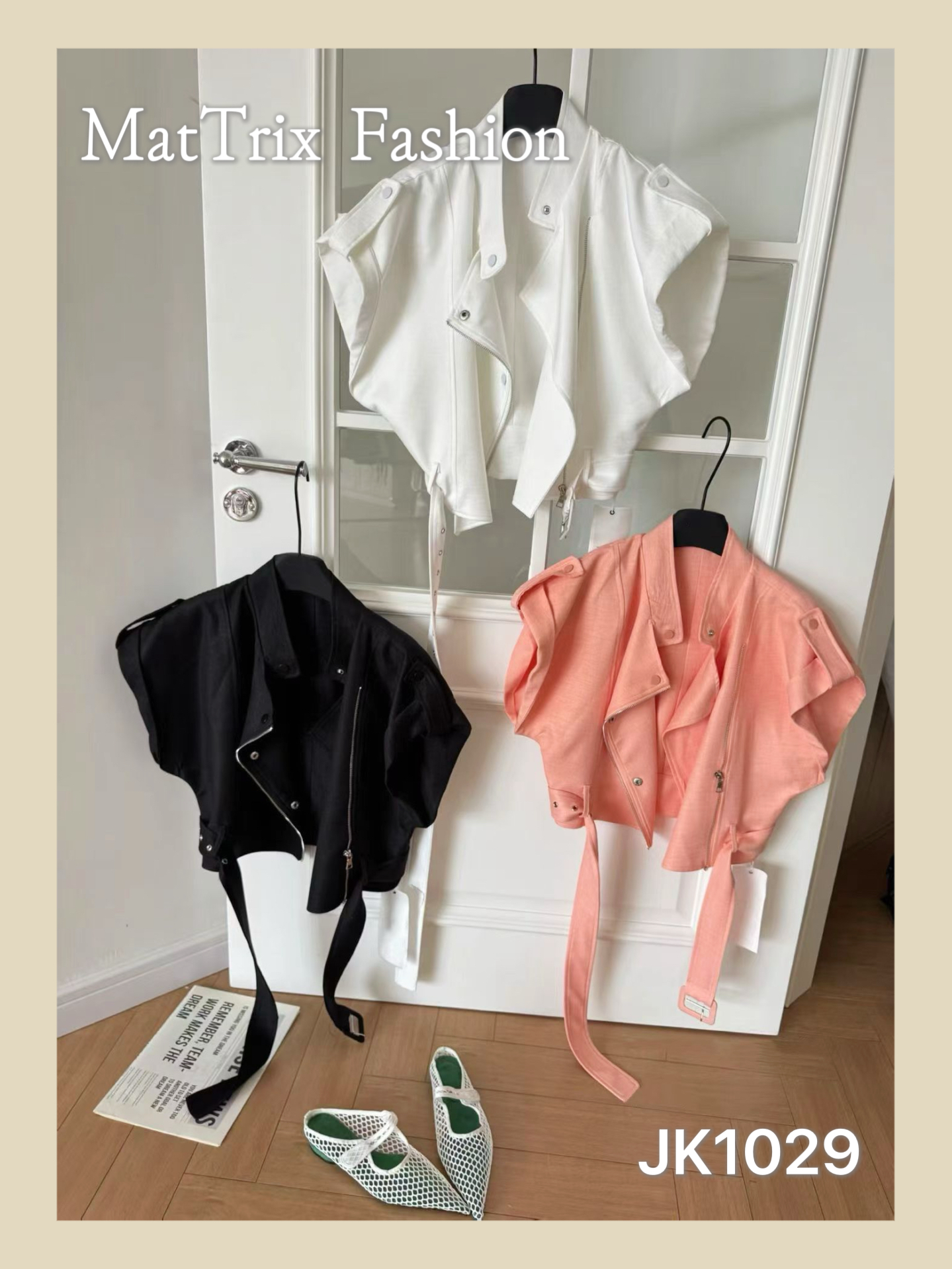 JK1029 Biker款短機車外套 原價$299