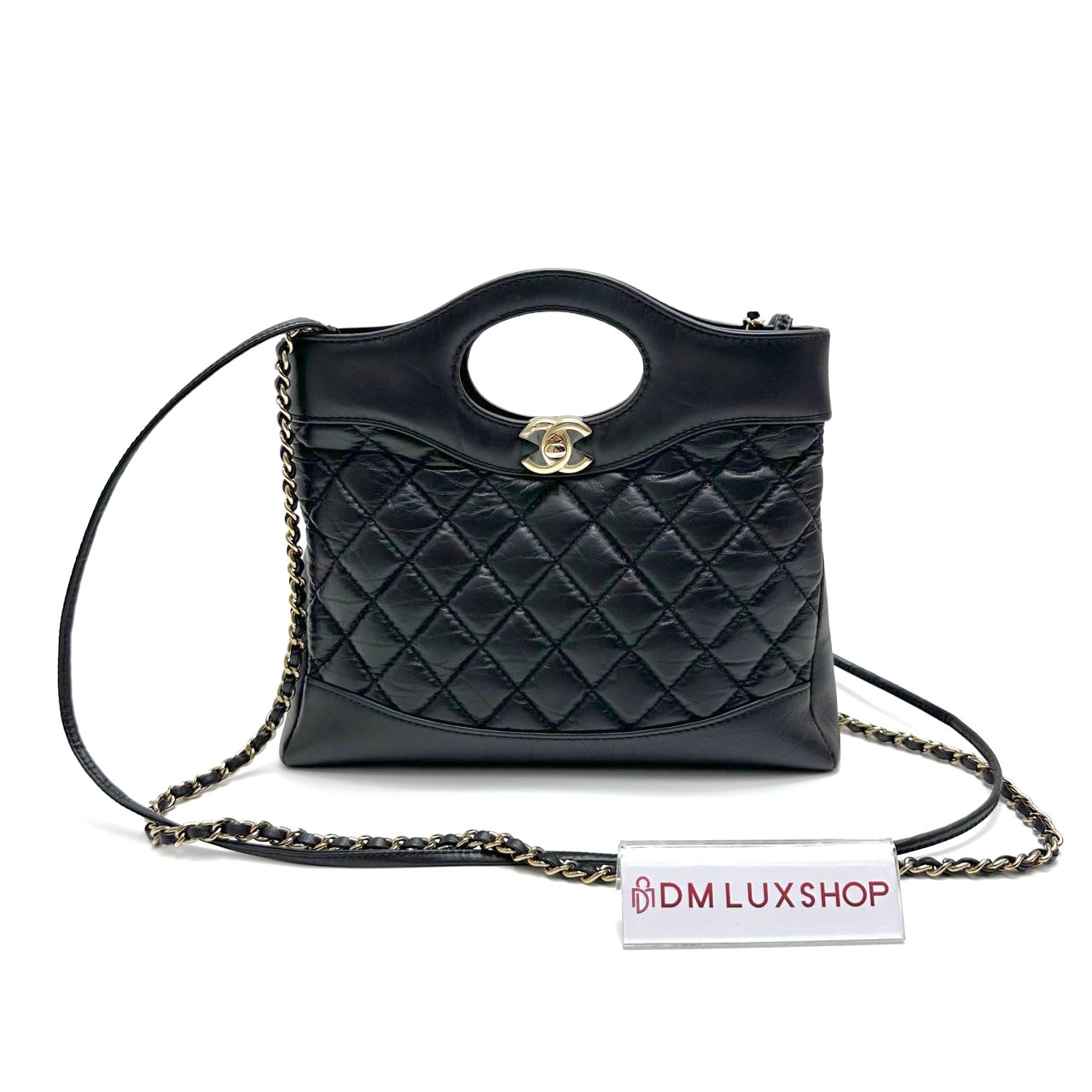 Chanel 31 Mini Shopping Bag GHW (Microchip)