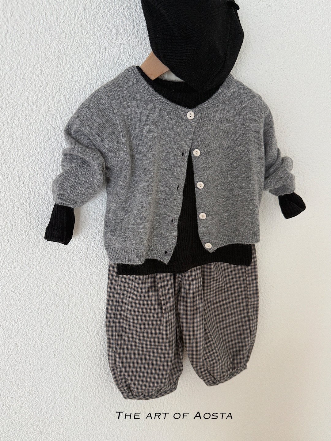 Aosta | [Knit Cashmere Cardigan]