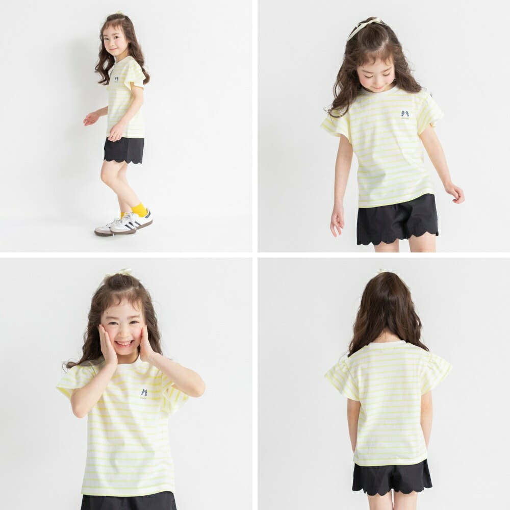 🆕【⭐訂購⭐】 🇯🇵日本直送🌀女童荷葉邊短袖Tee［4款選］🌀[ELCA-0030][260321]