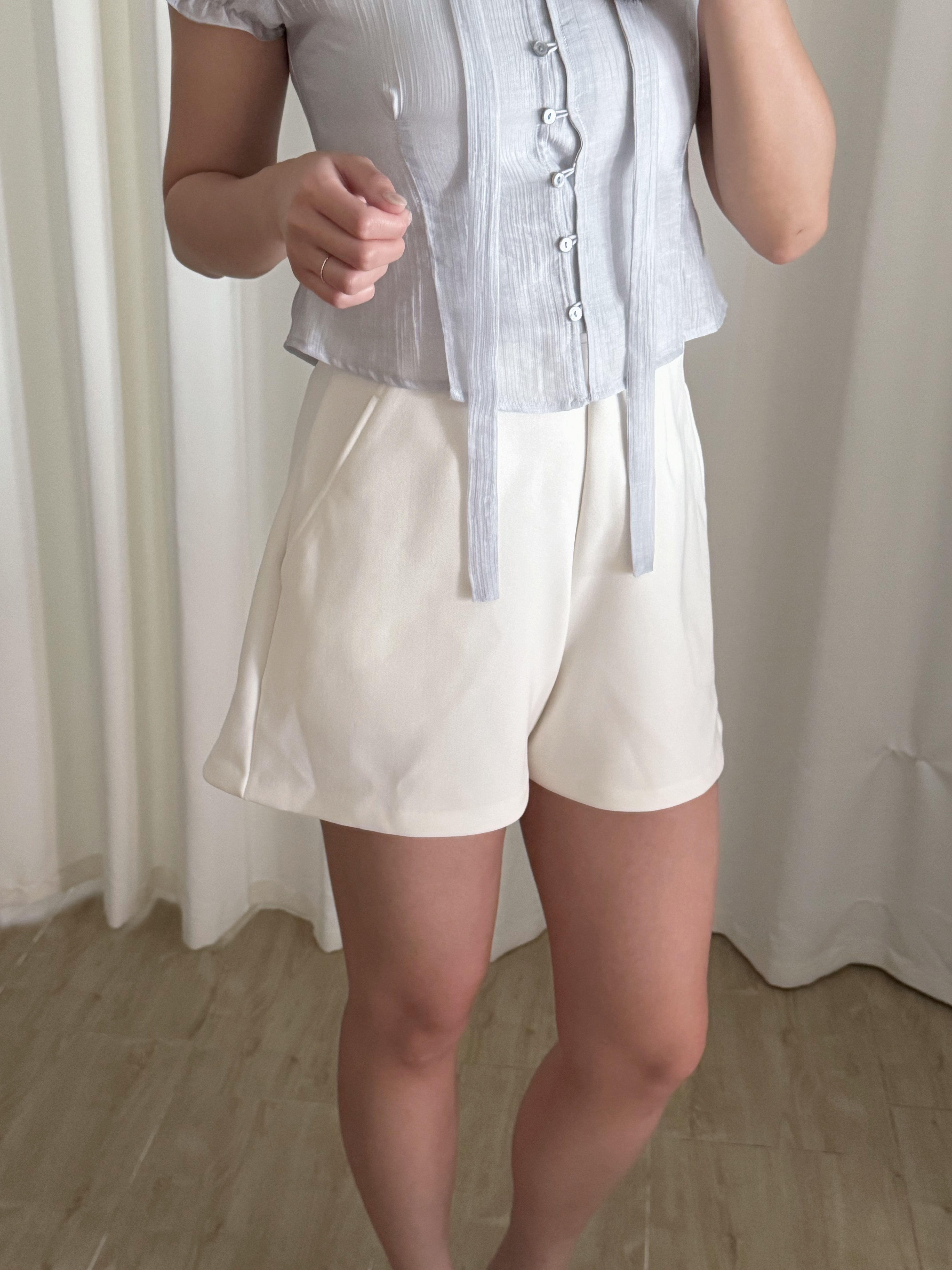 [大碼女生ok!]大彈性傘型短褲(三色入)