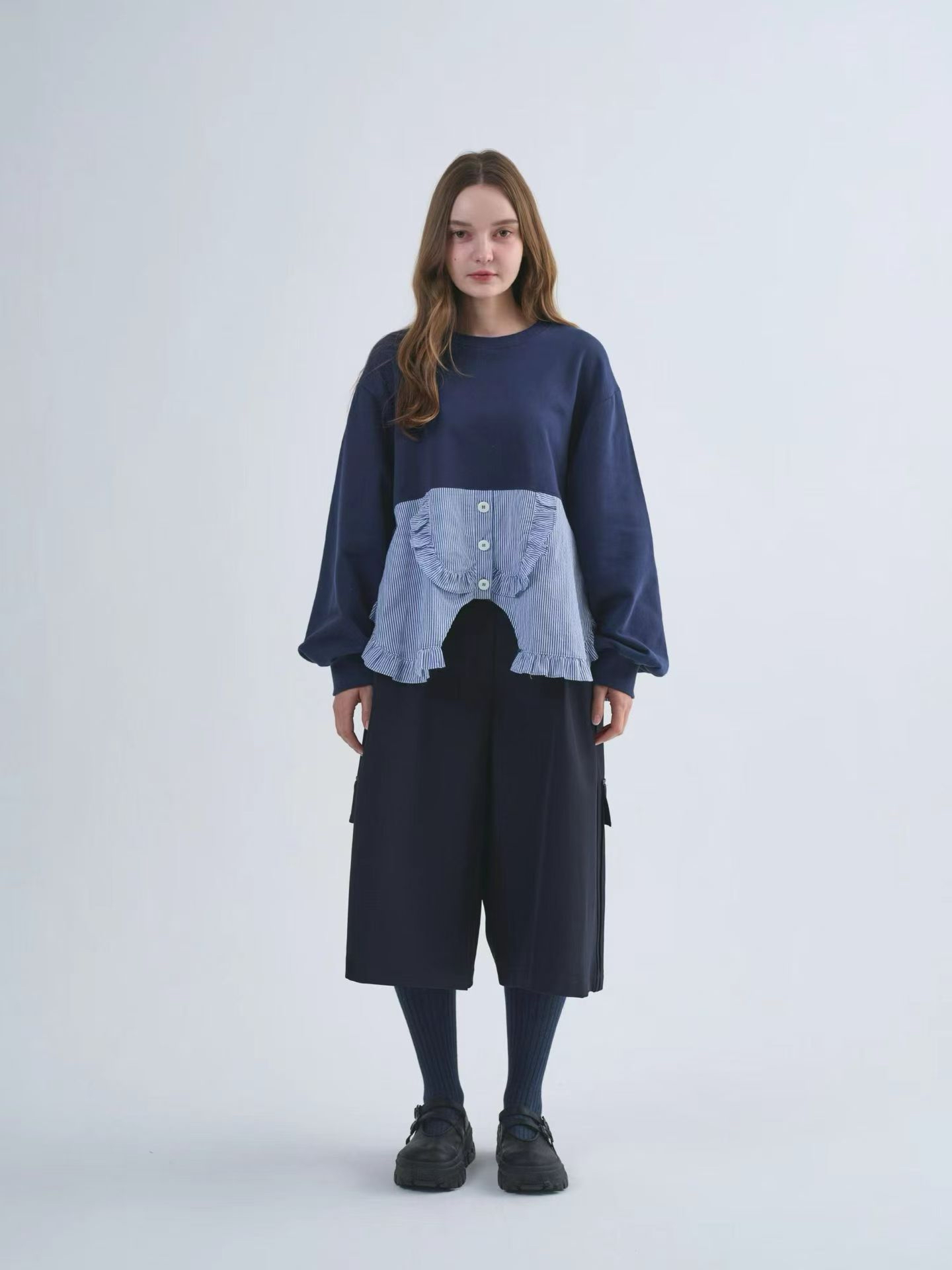 RU YO ruffle 恤衞衣