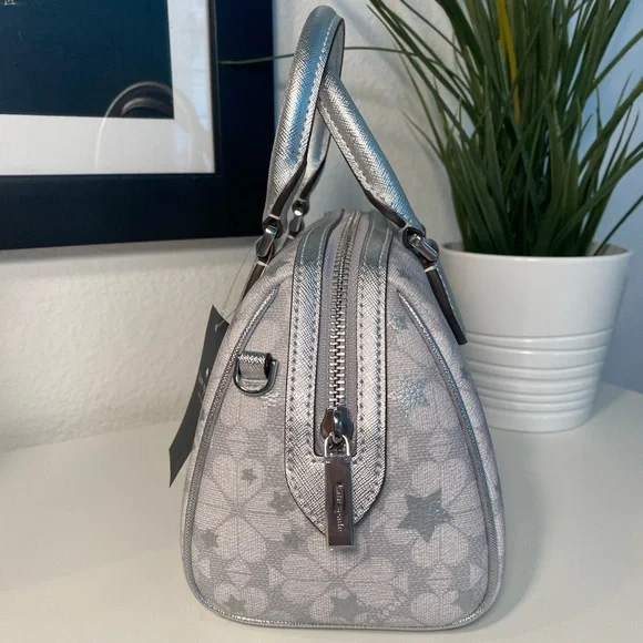 香港現貨-kate Spade Flower Star Toss Small Dolly Duffle Crossbody