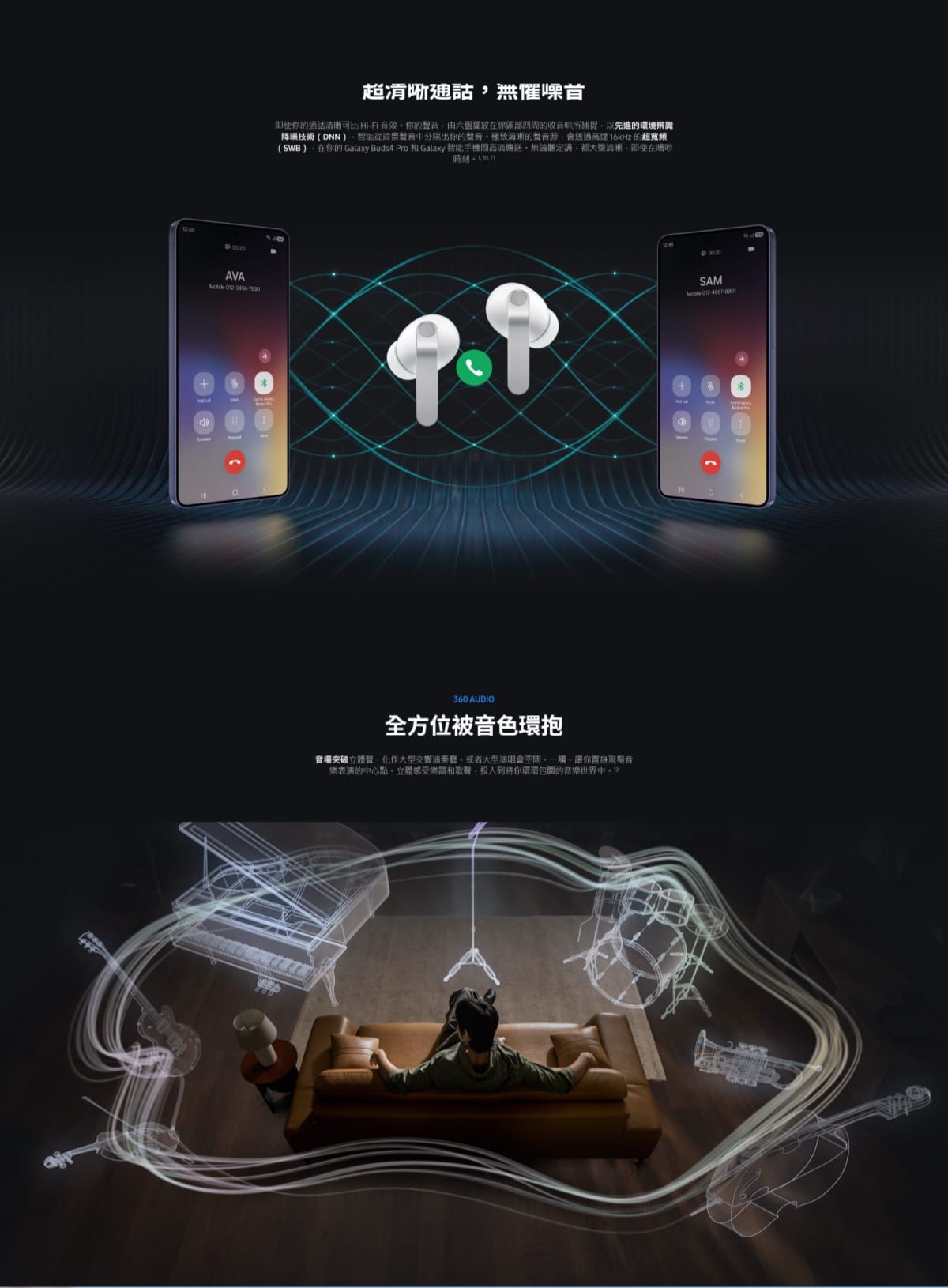 Samsung Galaxy Buds4 Pro 耳機