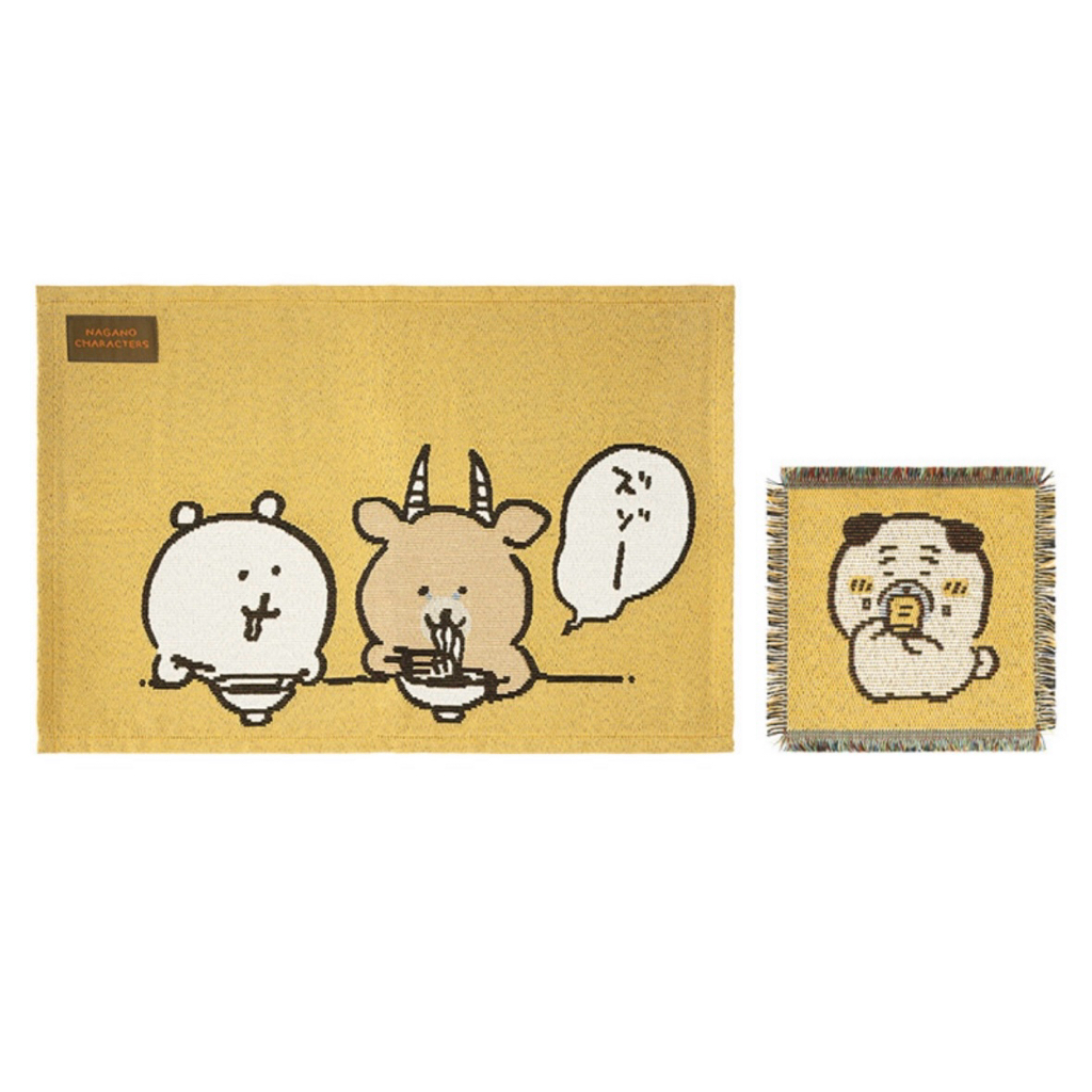 自嘲熊 餐墊杯墊套裝｜預訂