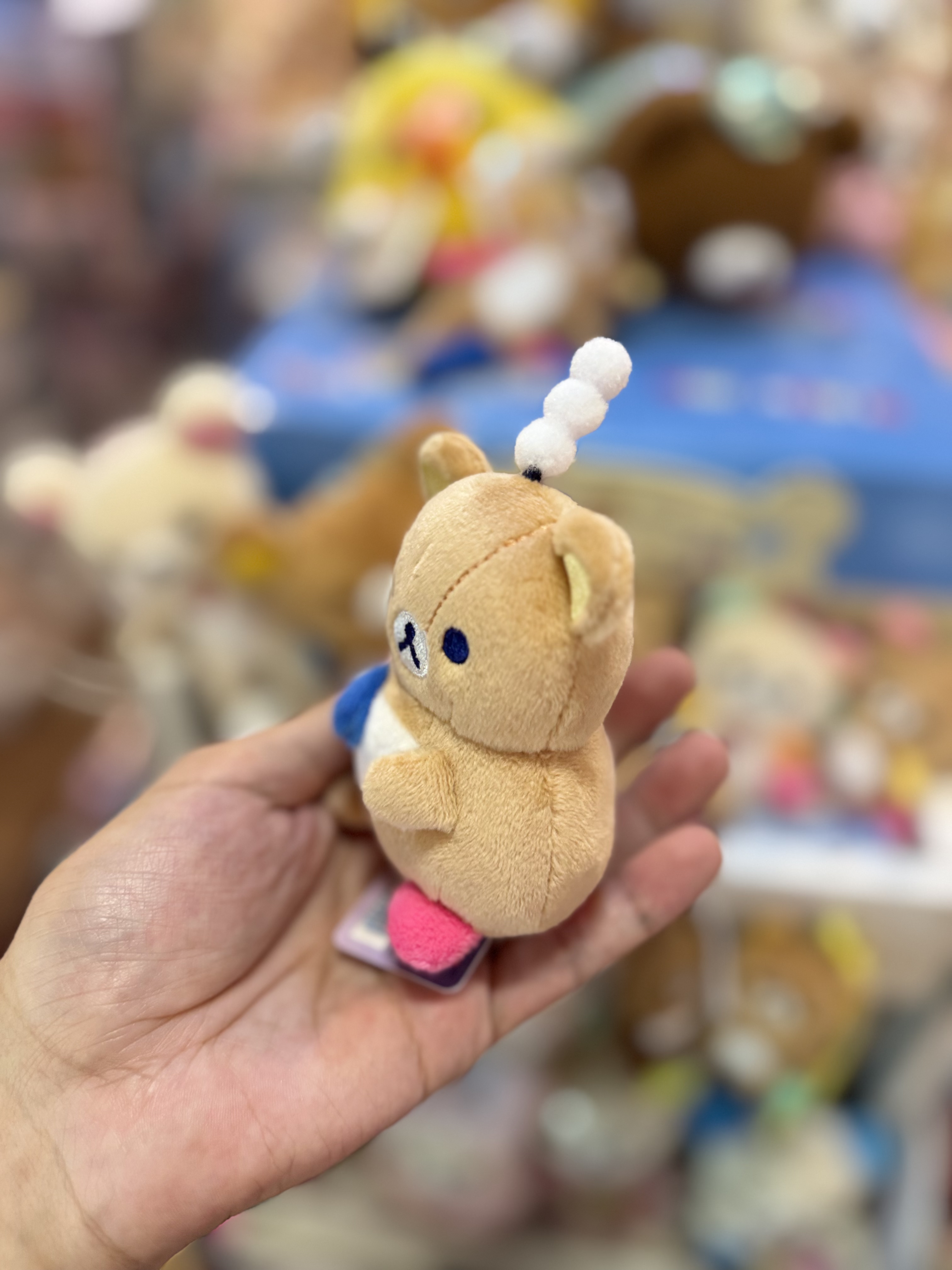 《現貨》全新日本專店限定實驗室系列rilakkuma 手玉公仔