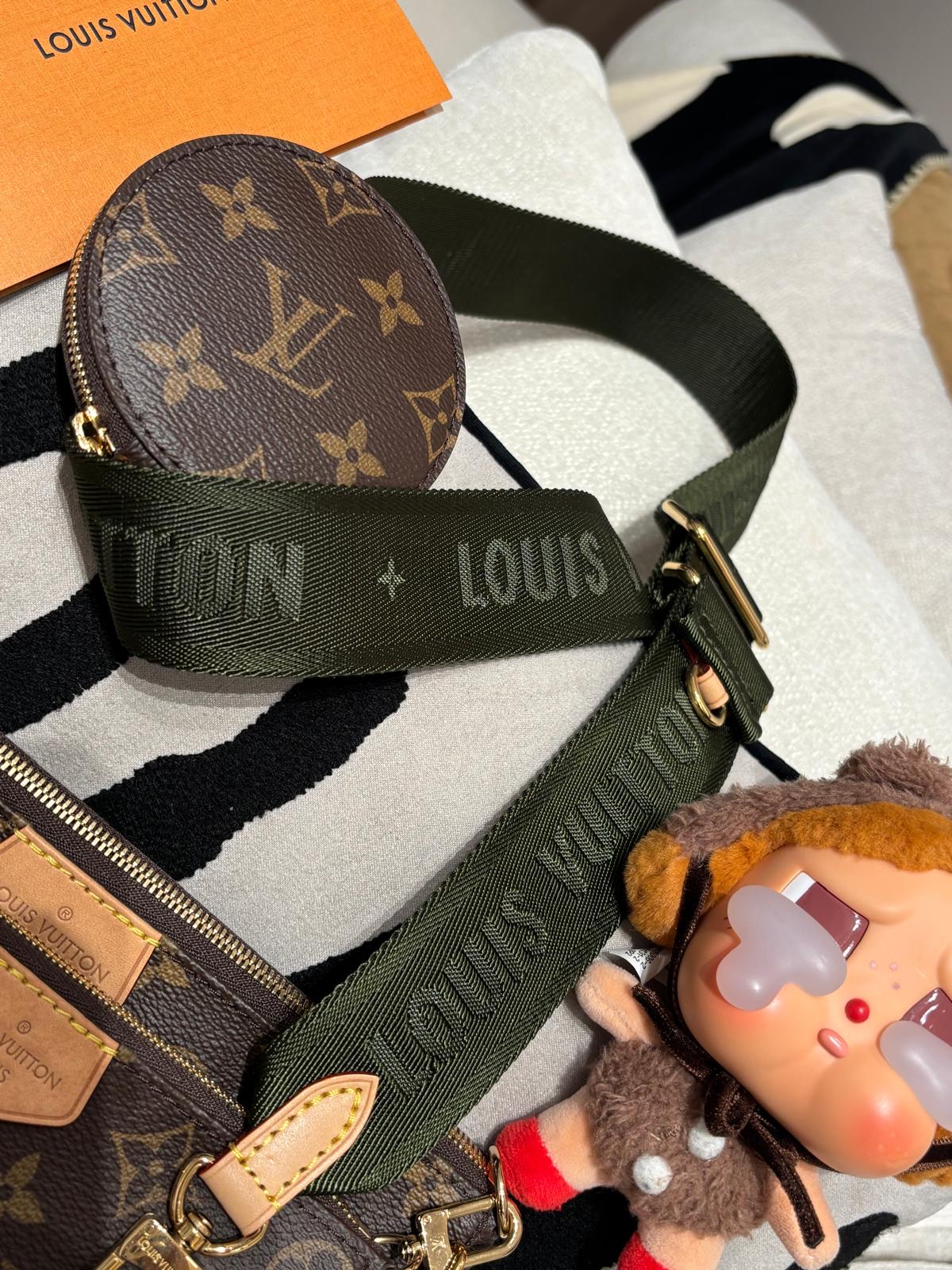 全新 Lv Multi Pochette Accessoires 5合1 100%Authentic ,全新unused ✅收據✅dust bag✅strap✅box 