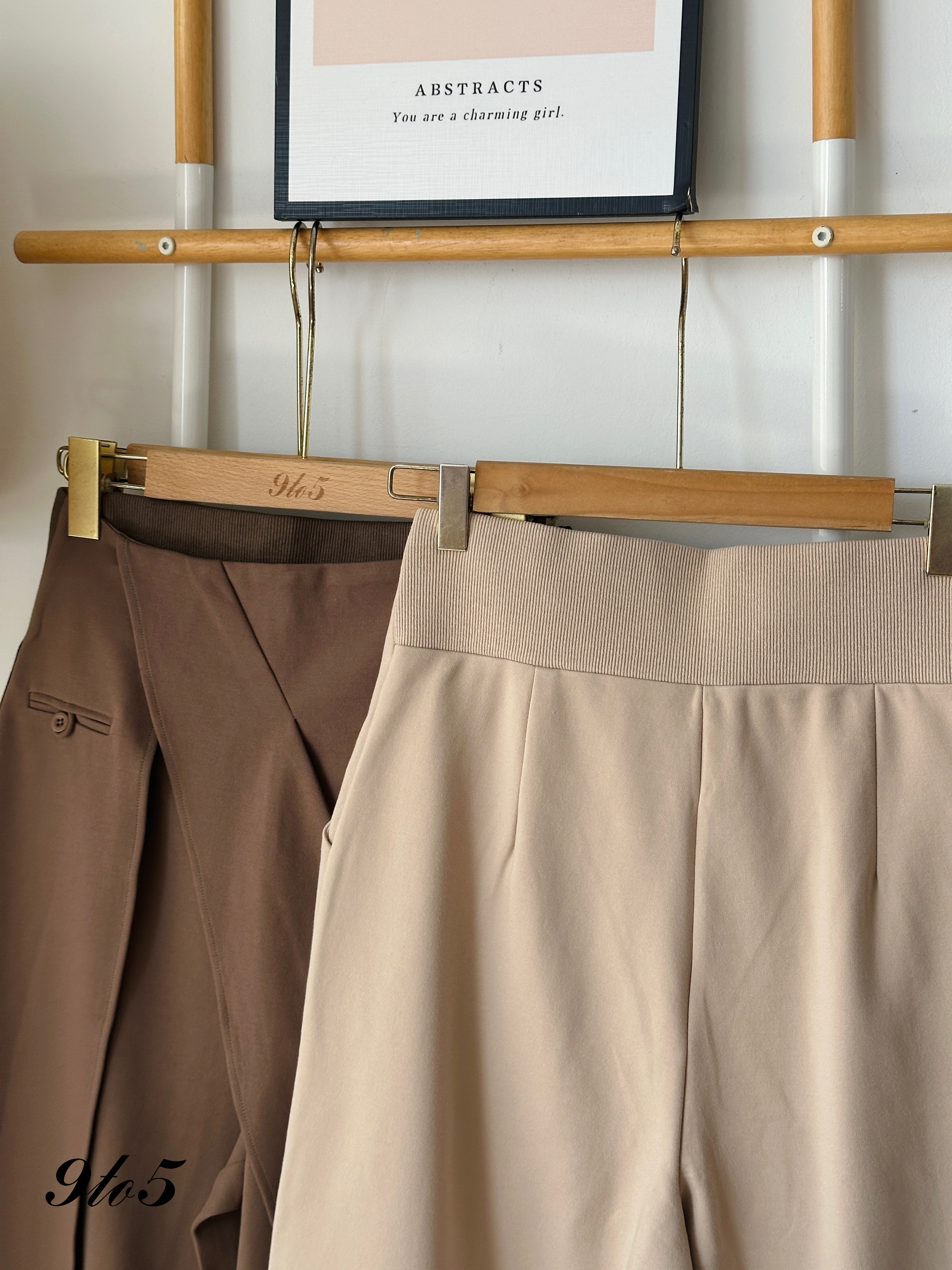 S1780 Overlap Long Pants - 3 Colors