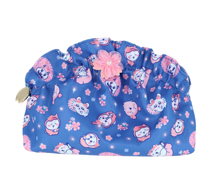 日本限定 Chiikawa 櫻花荷葉邊筆袋 