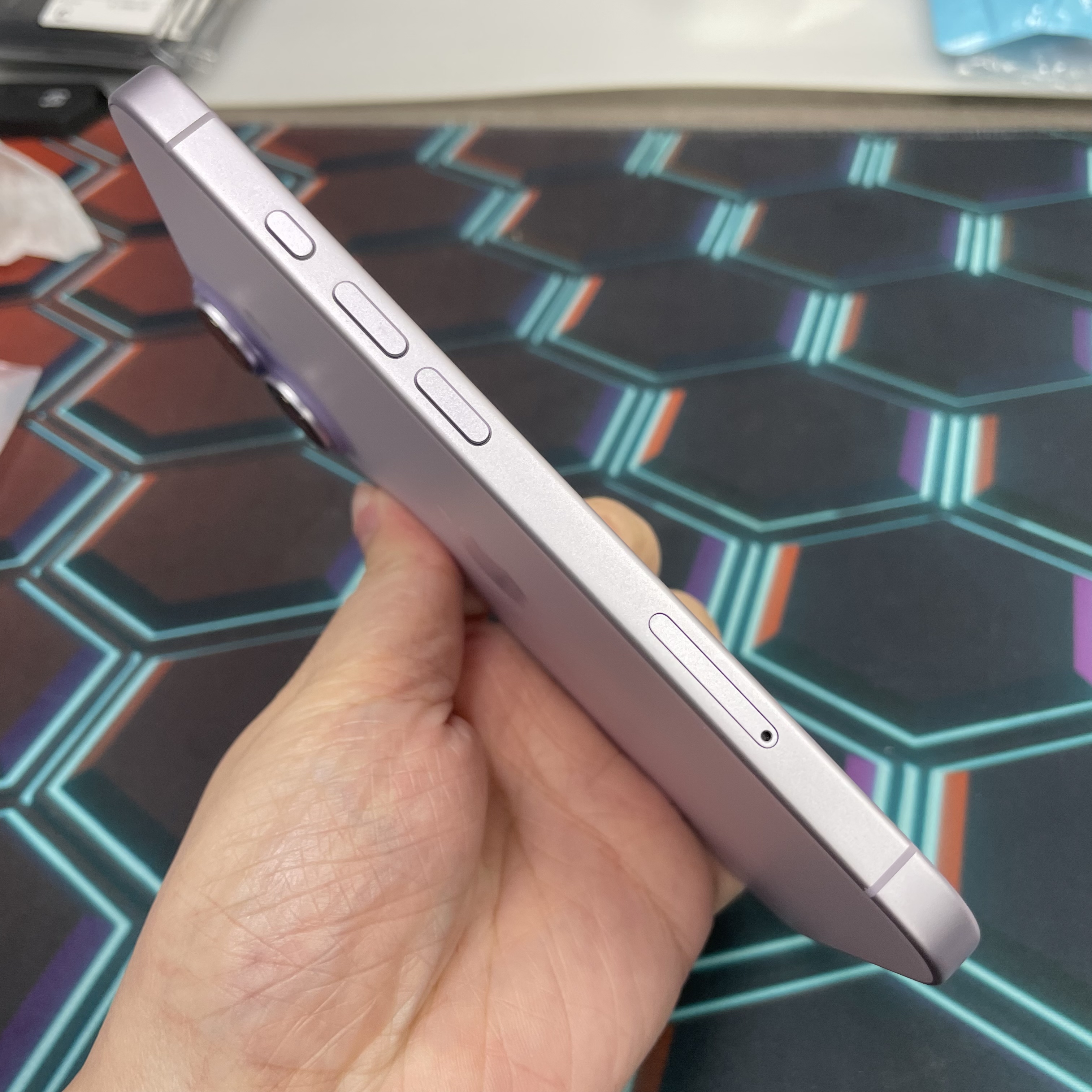 *7665 17 完美機 256GB 電100 紫色 purple