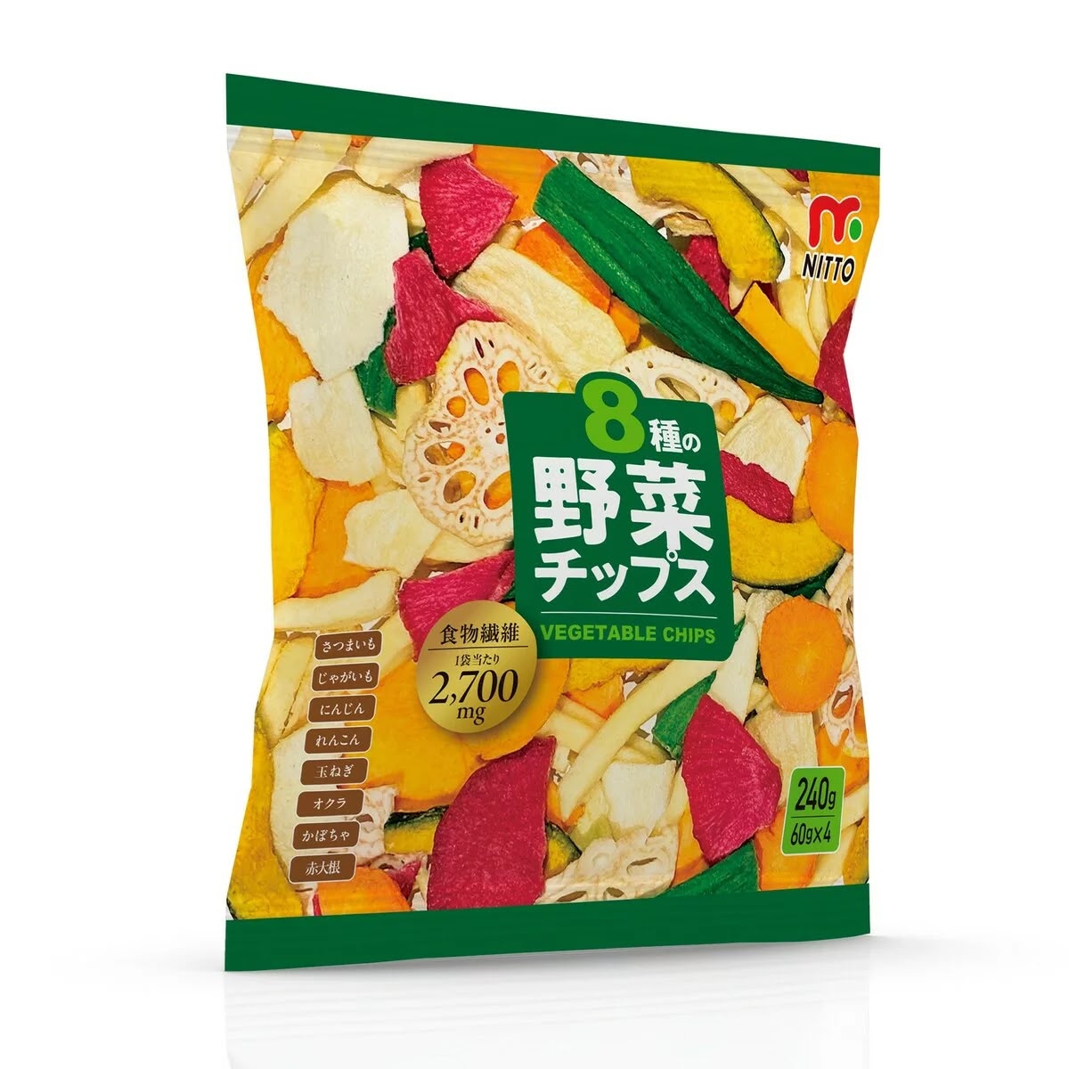 日本Costco 超熱銷款🇯🇵NITTO八種野菜脆片（1袋4包）