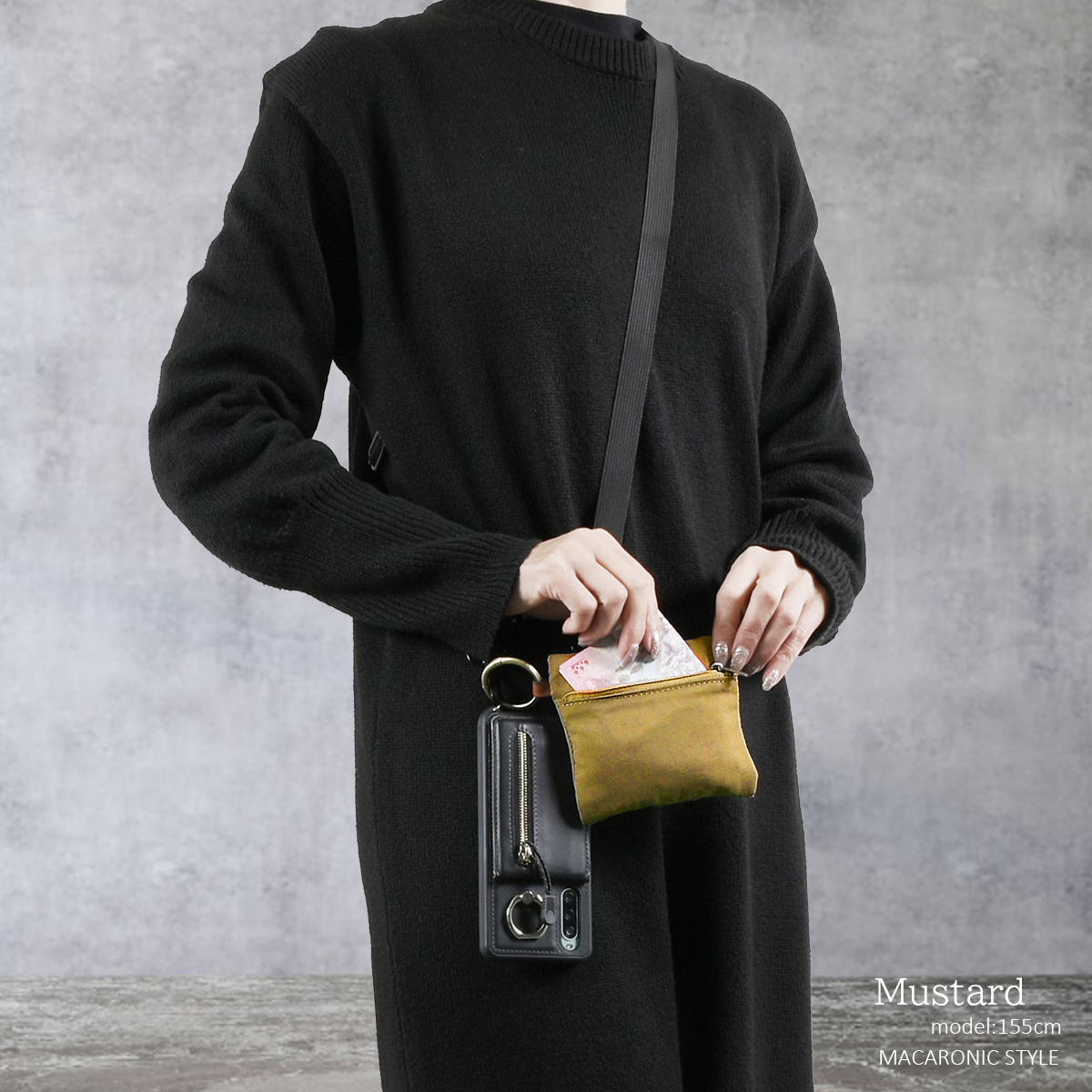 日本直送 MACARONIC 風格褶皺環保袋 