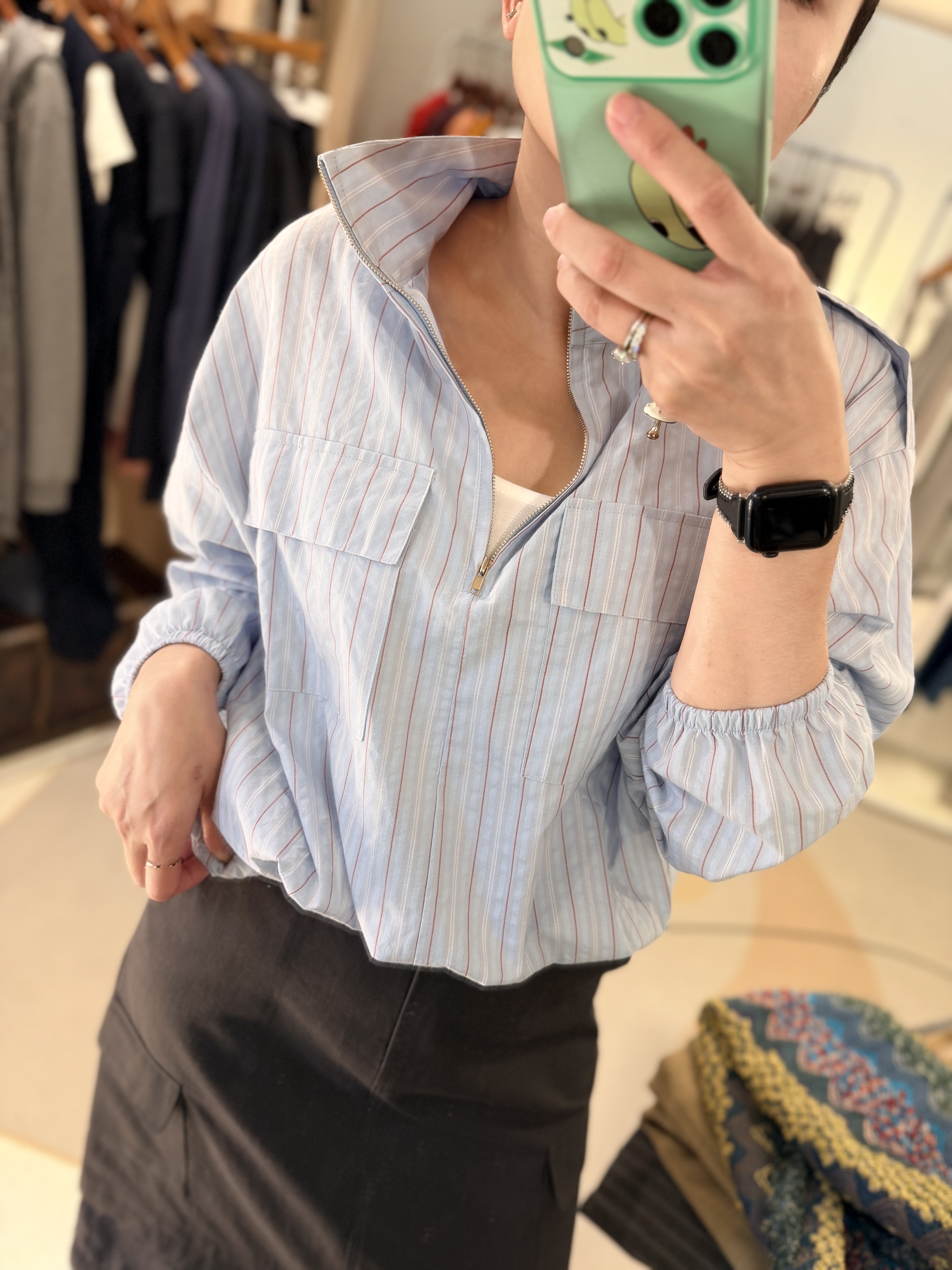 Zipper shirt