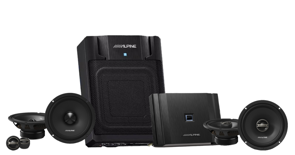 HIACE ALPINE SOUND SYSTEM WITH KARAOKE 