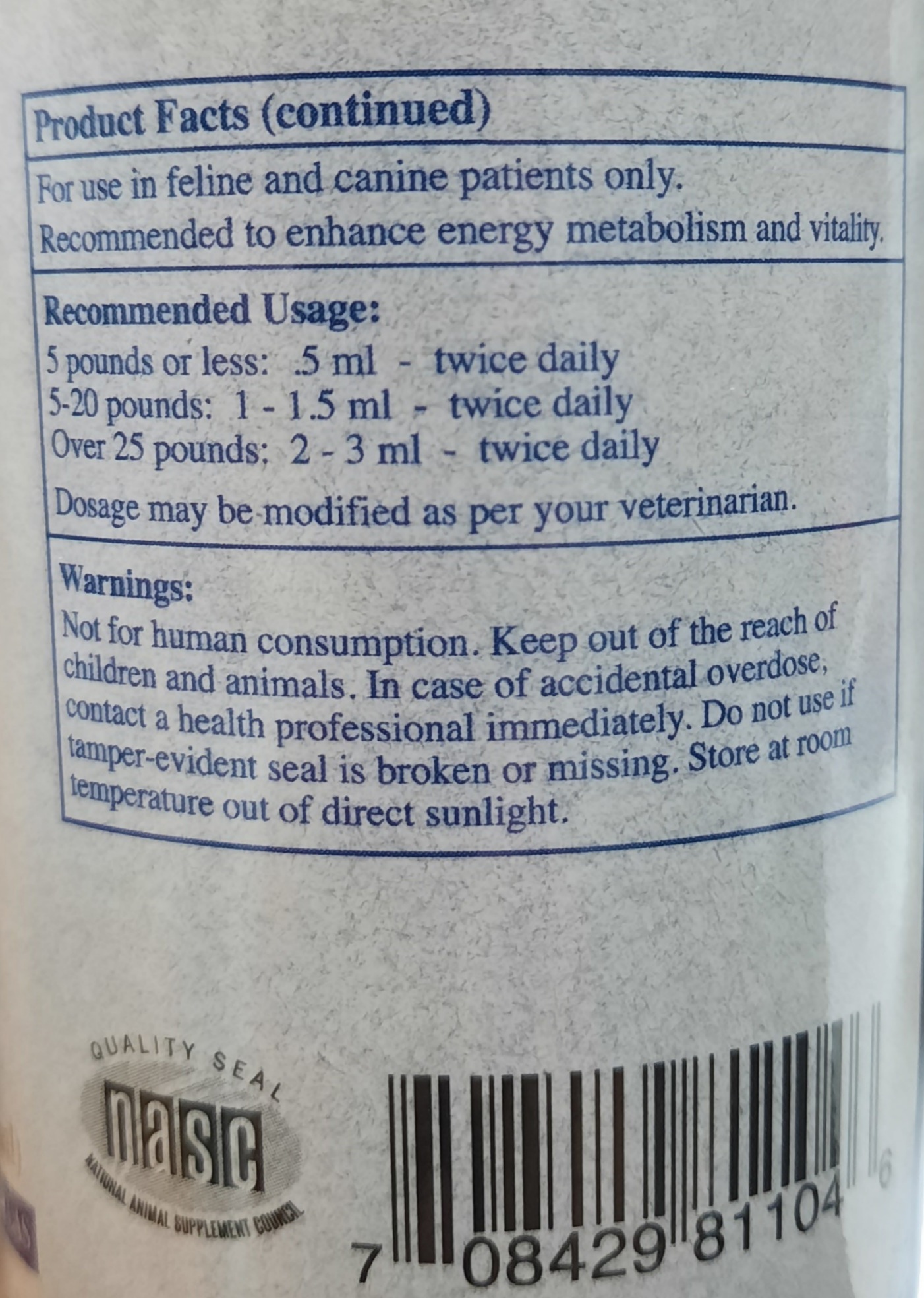 Rx Vitamins-美國 寵物用 Amino B-Plex 維他命B雜 (4 0z) 120ml (貓狗適用)(BBD: 30/6/2027)
