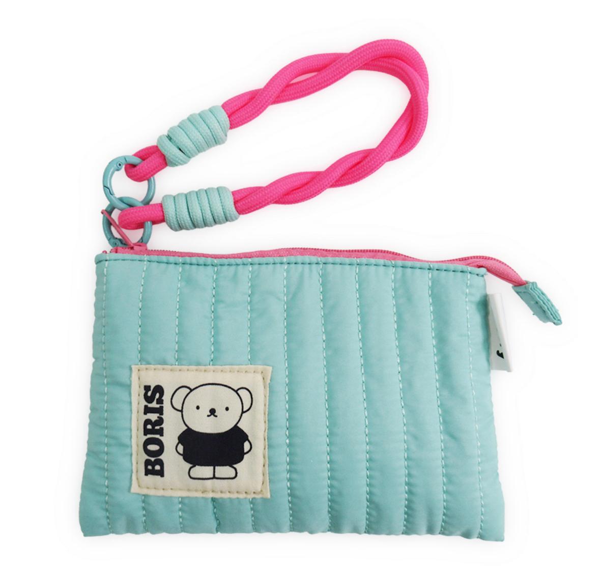 MIFFY Pop Color Nubi Pouch 橫款 GR（Boris）