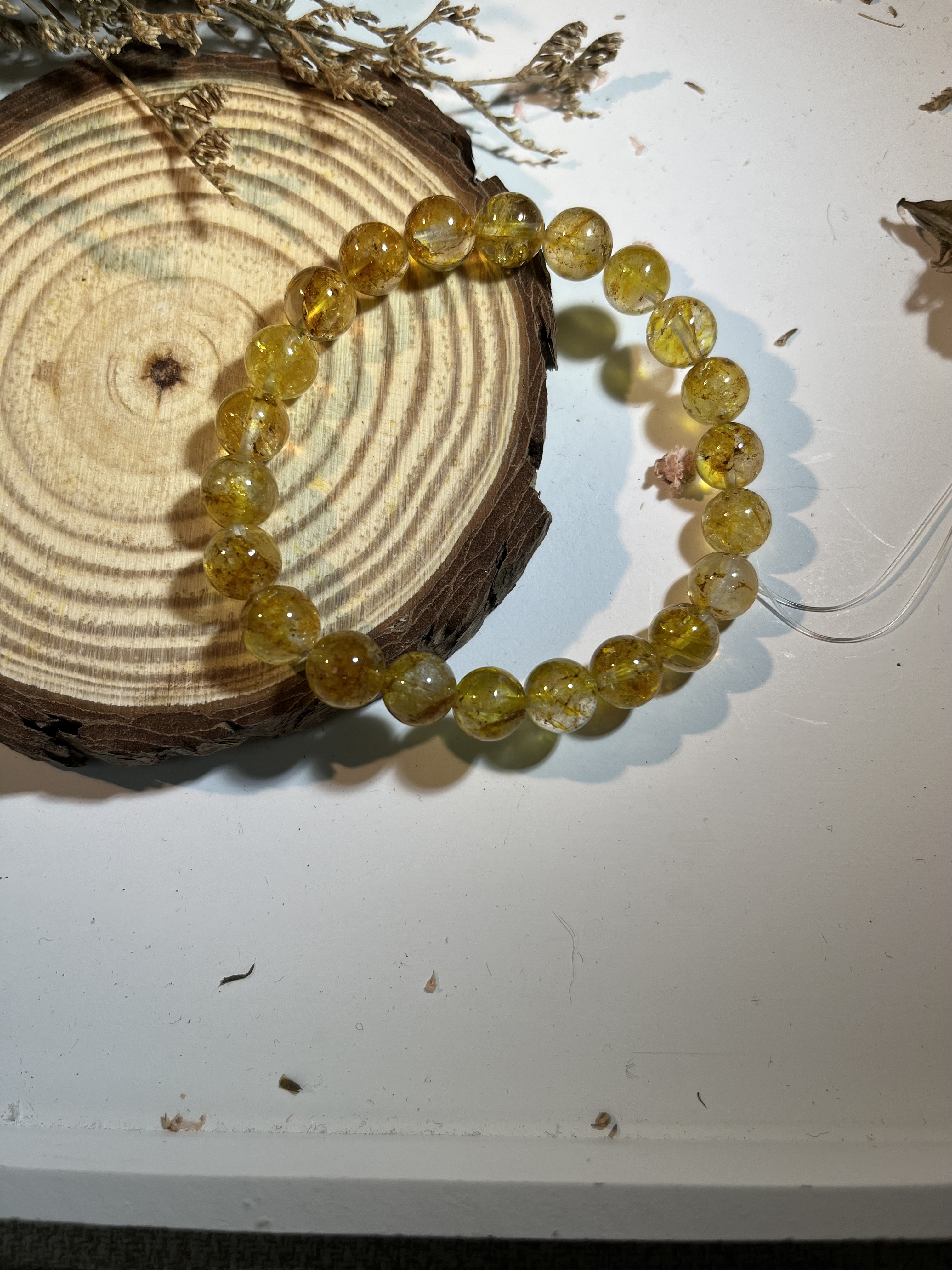 冰透桂花托帕石 8m+