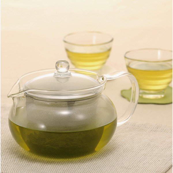 日本 Hario 耐熱玻璃茶壺含茶隔 700ml