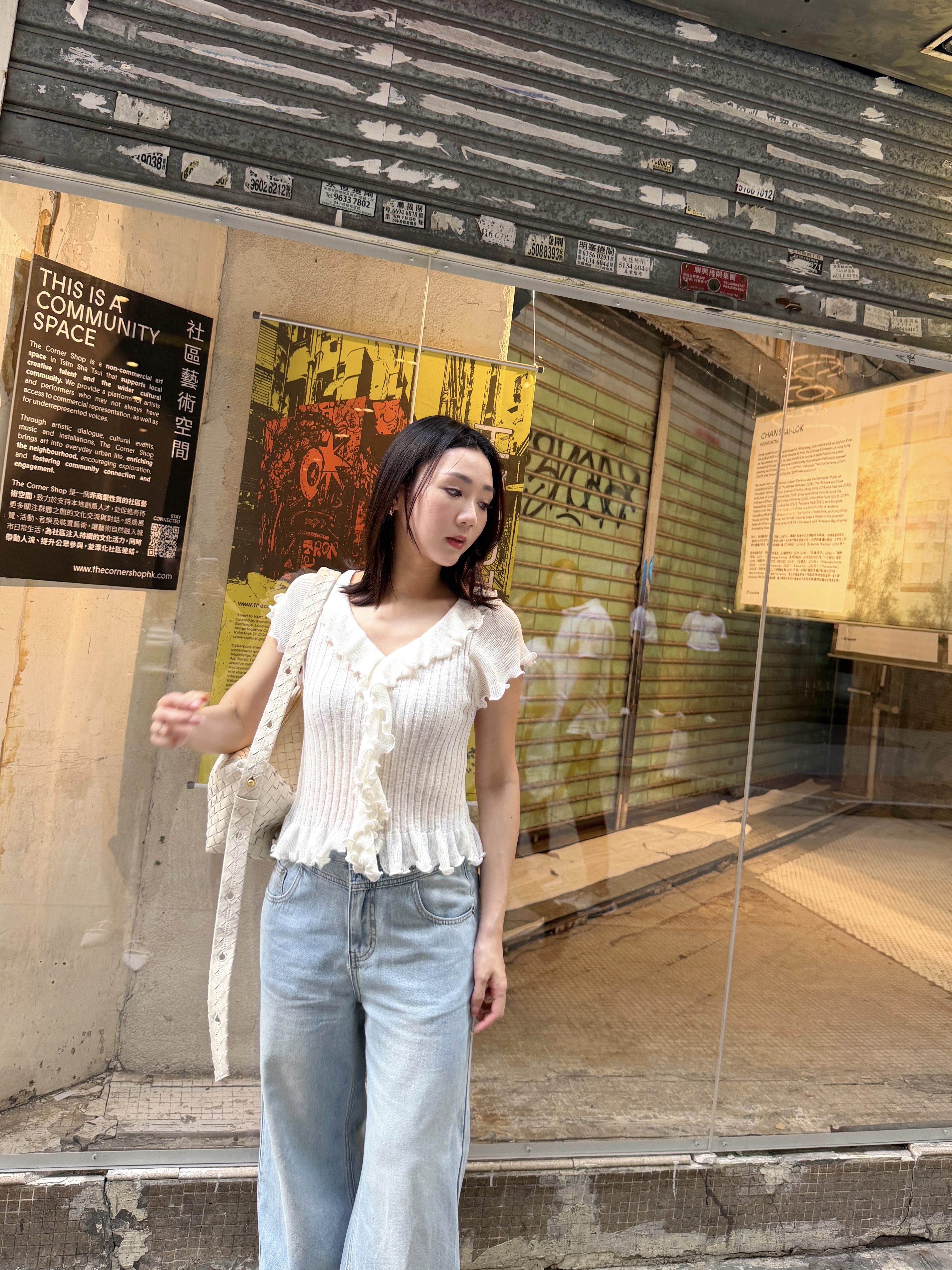 ruffles knit