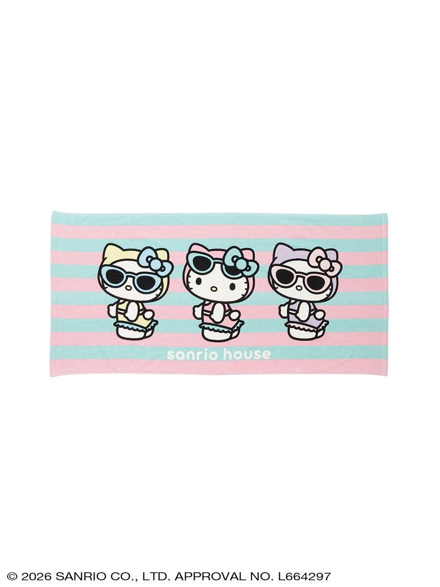 🎀【預訂】Sanrio Summer Beach Club 沙灘巾 P