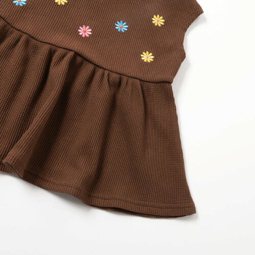 🆕【⭐訂購⭐】 🇯🇵日本直送🌀刺繡 荷葉邊 華夫格上衣［5款選］🌀[ELDA-0211][260523]