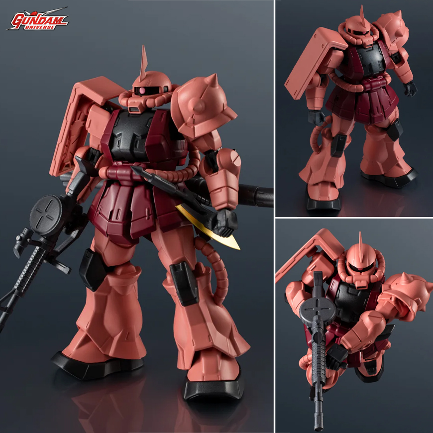 (預訂訂金 $100) (總價 $184) Bandai Gundam Universe MS-06S Char's Zaku II Renewal 渣古II (馬沙專用) -新版- (行版)