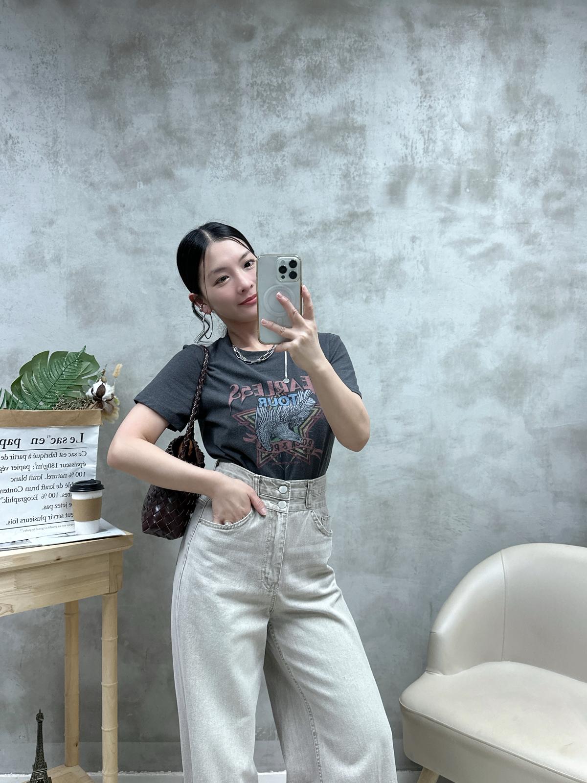 P11 洗水棉鷹Tee