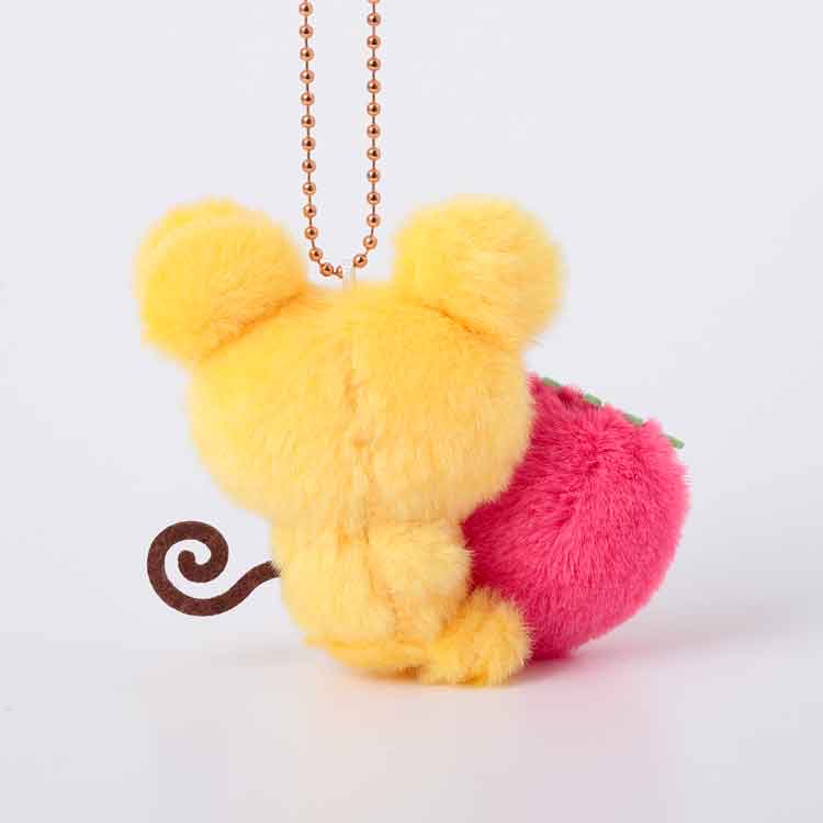 🎀【預訂】Pompompurin 草莓朋友系列公仔掛飾 - Scone