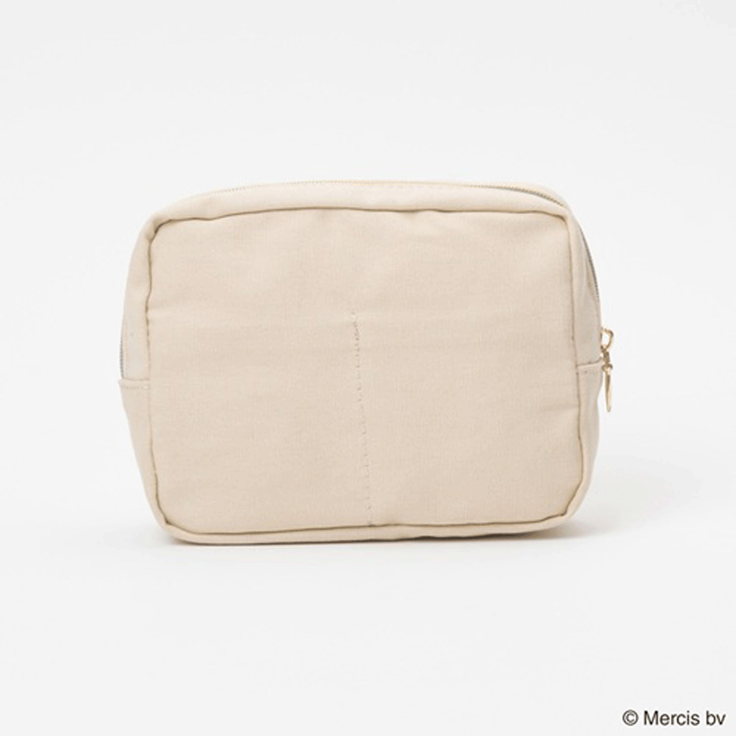 Miffy - 刺繡長形小物包 (杏色花朵款)