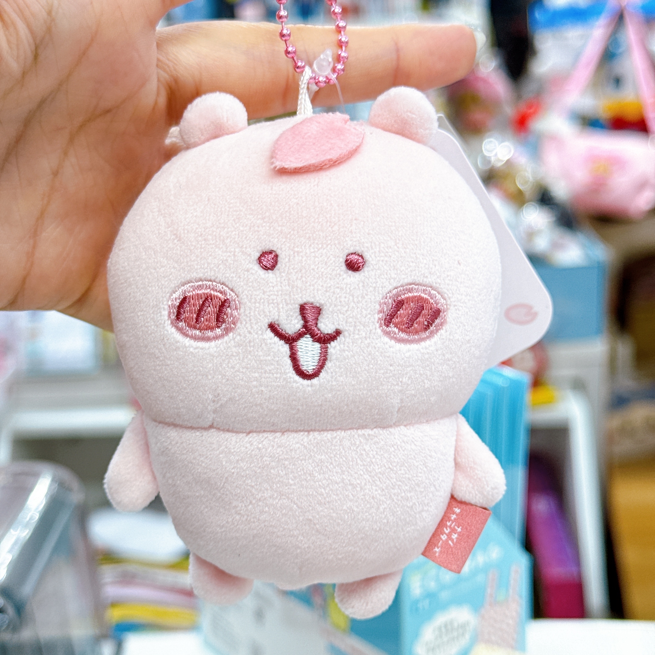 日本直送nagana 櫻花白熊公仔掛飾